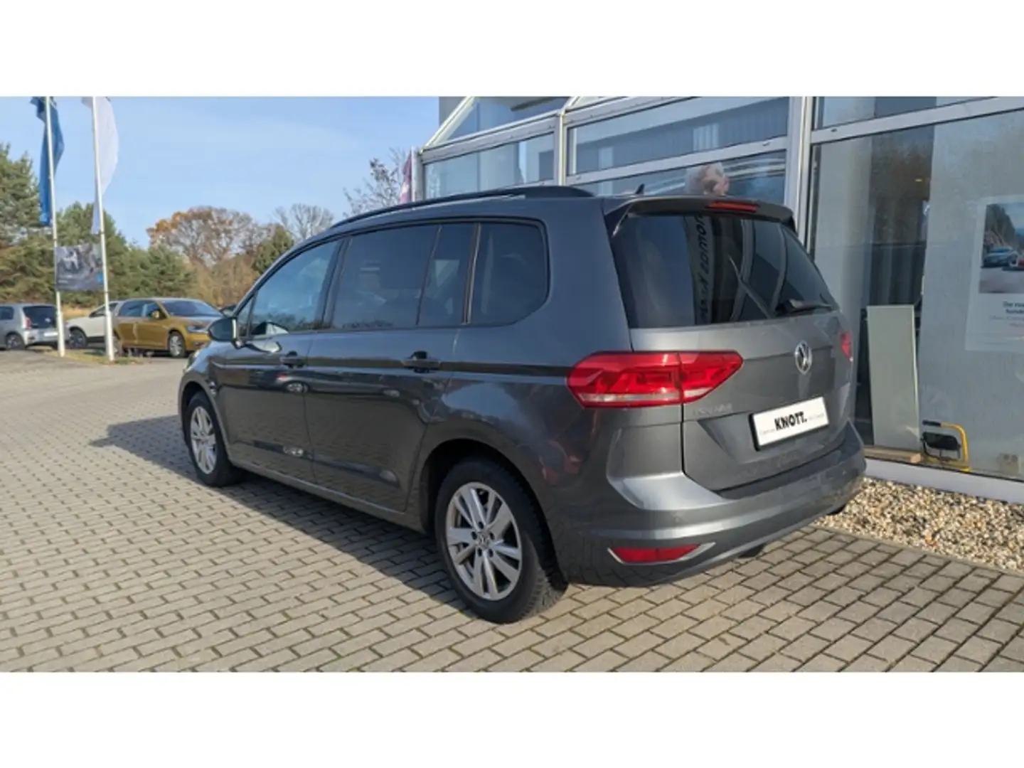 Volkswagen Touran Comfortline BMT/Start-Stopp KLIMA NAVI ALU Gris - 2