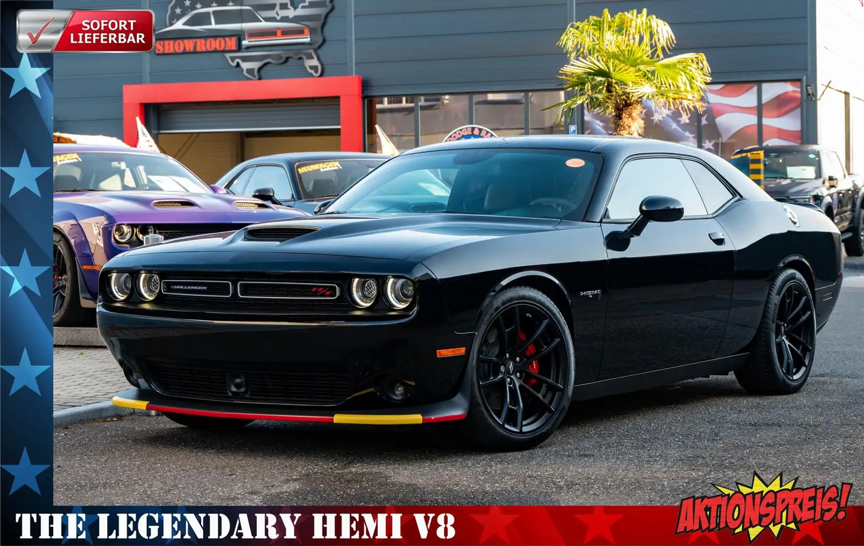 Dodge Challenger 5,7l R/T,ACC,Totw.LPG Negru - 1