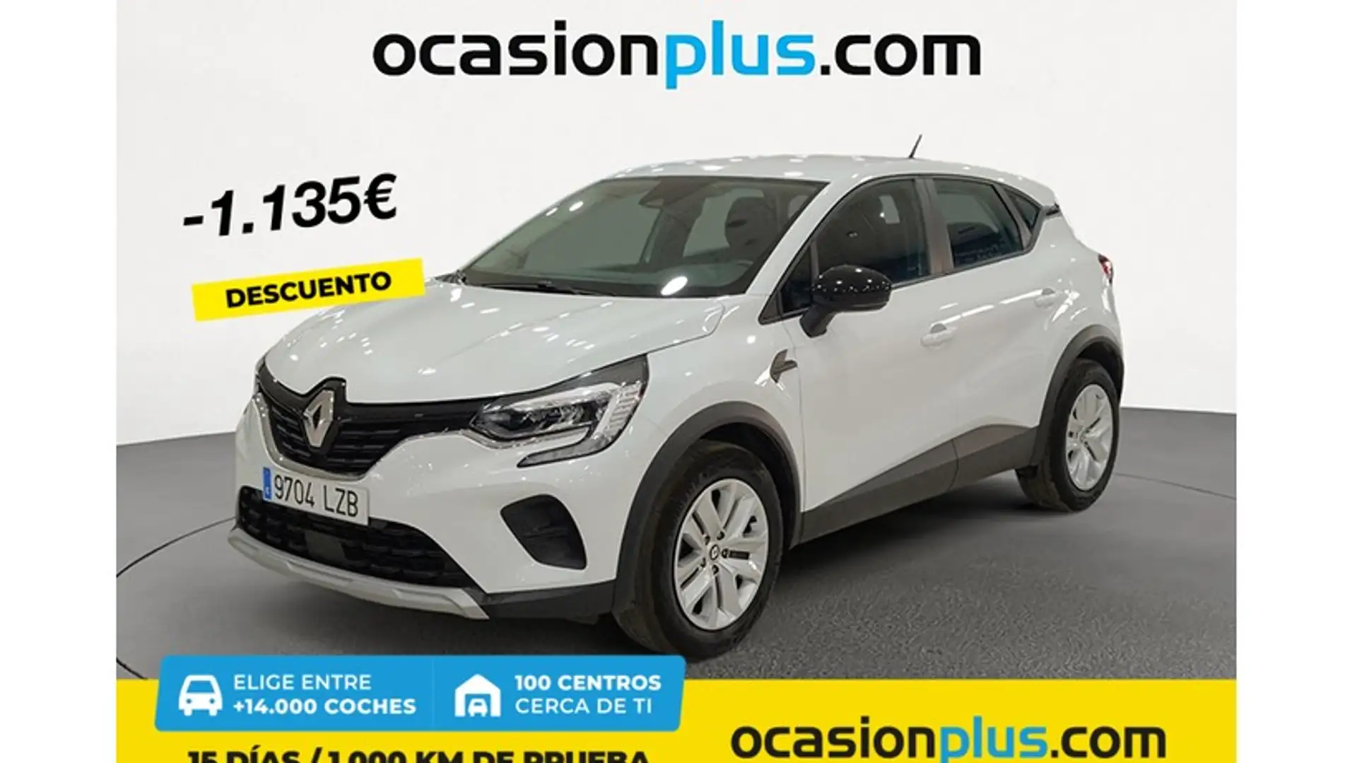 Renault Captur TCe Intens 74kW GLP Wit - 1