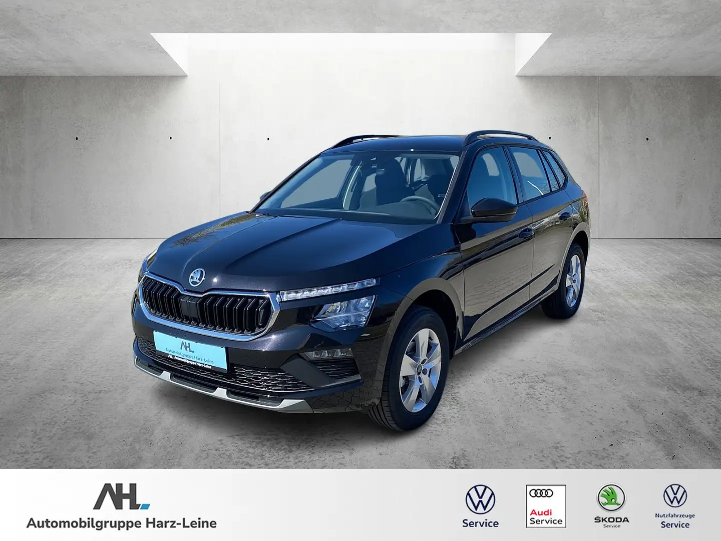 Skoda Kamiq 1.0 TSI "Selection" DSG/AHK/LED/RFK/SmartLink+ Noir - 1