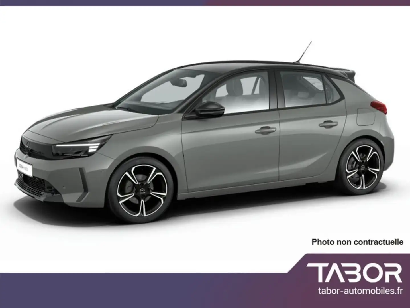 Opel Corsa 1.2 110 MHEV eDCT GS cam PDC 10"-DAB Gris - 2
