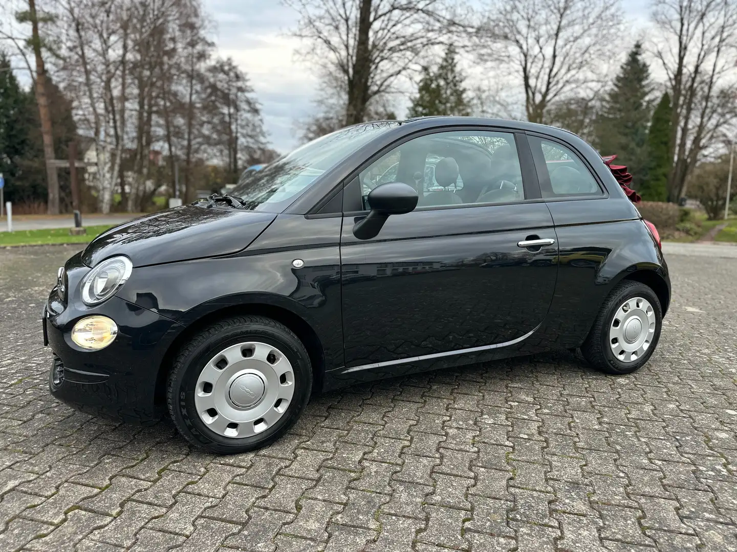 Fiat 500C 1.0 Mild-Hybrid Carplay/Klima/7Zoll/Pdc Negru - 1