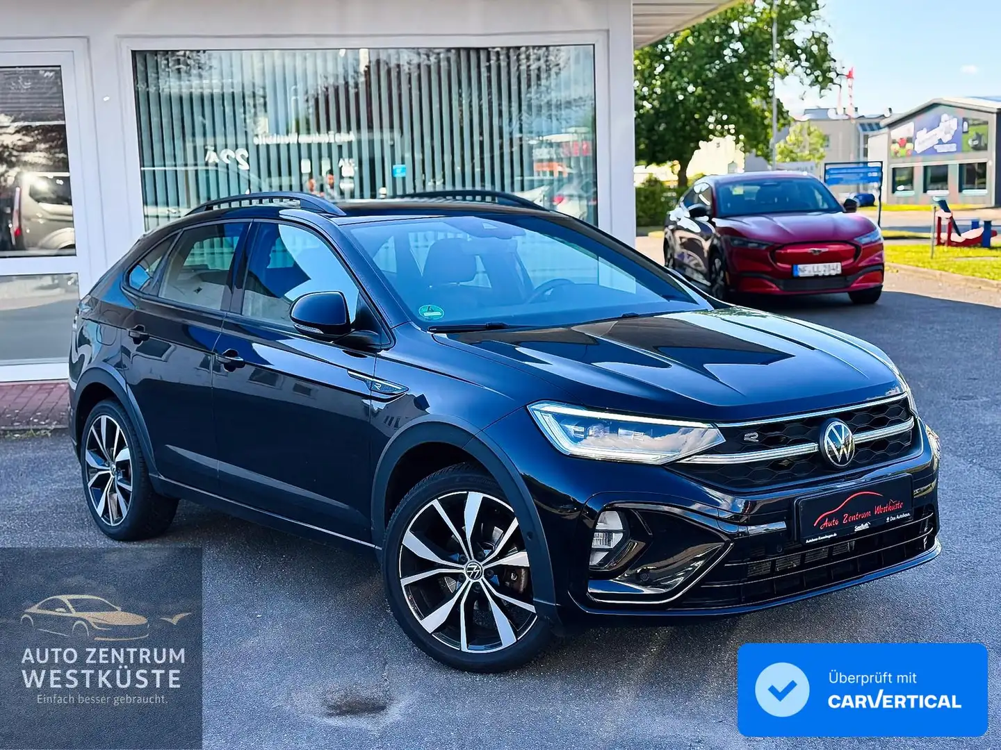 Volkswagen Taigo 1.5TSI DSG R-Line ACC Matrix IQLight Kamer Schwarz - 1