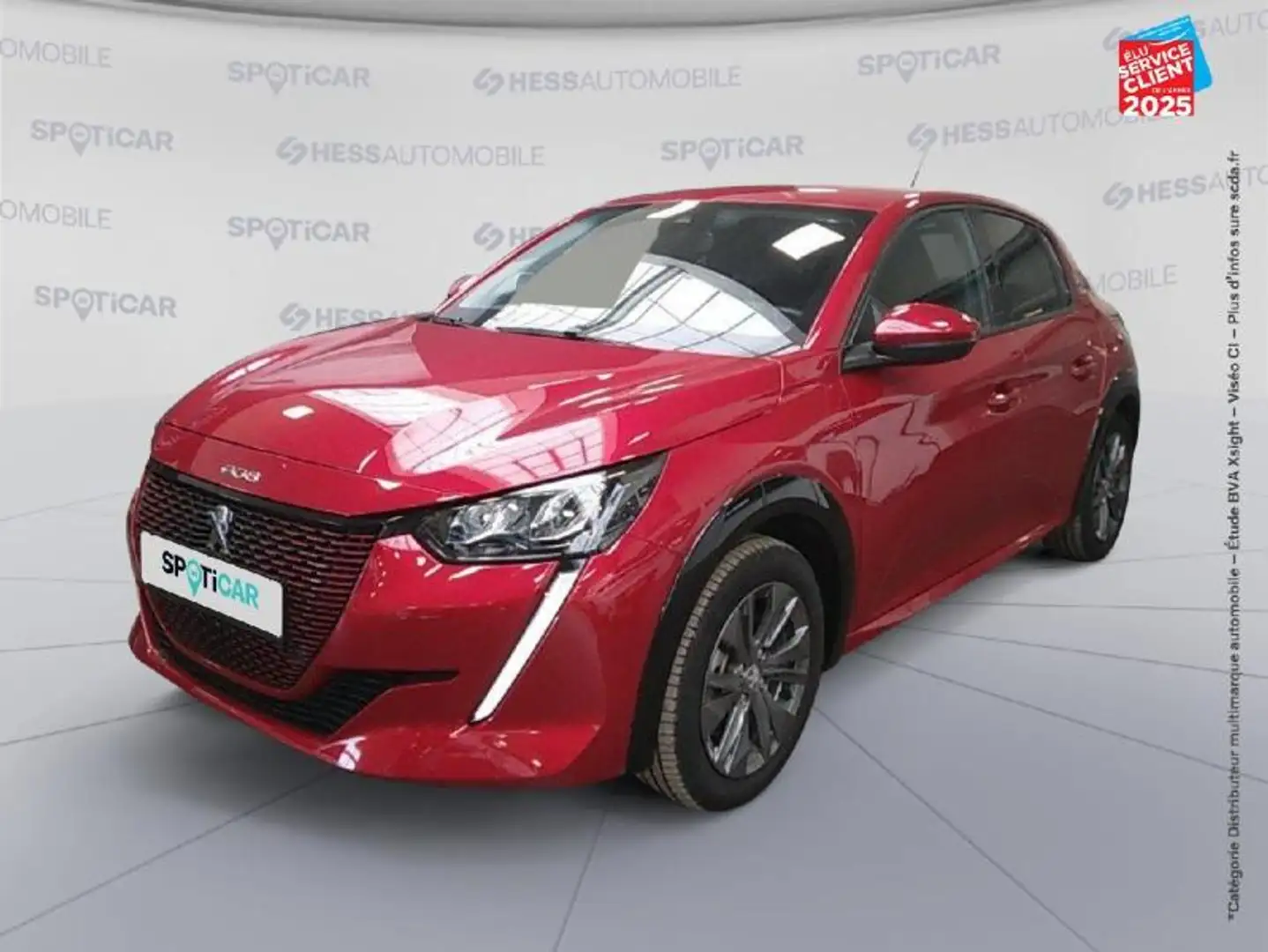 Peugeot e-208 e-208 136ch Style Carplay Rouge - 1