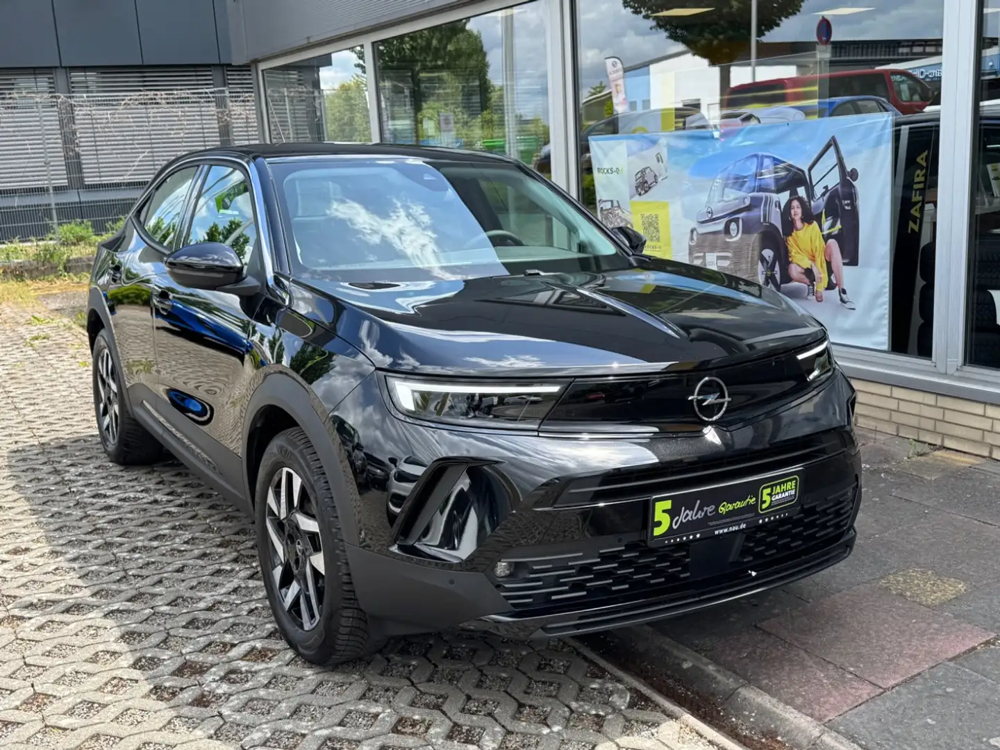 Opel Mokka 1.2 Turbo Elegance FLA SpurW DynLi LM KAM Negro - 2