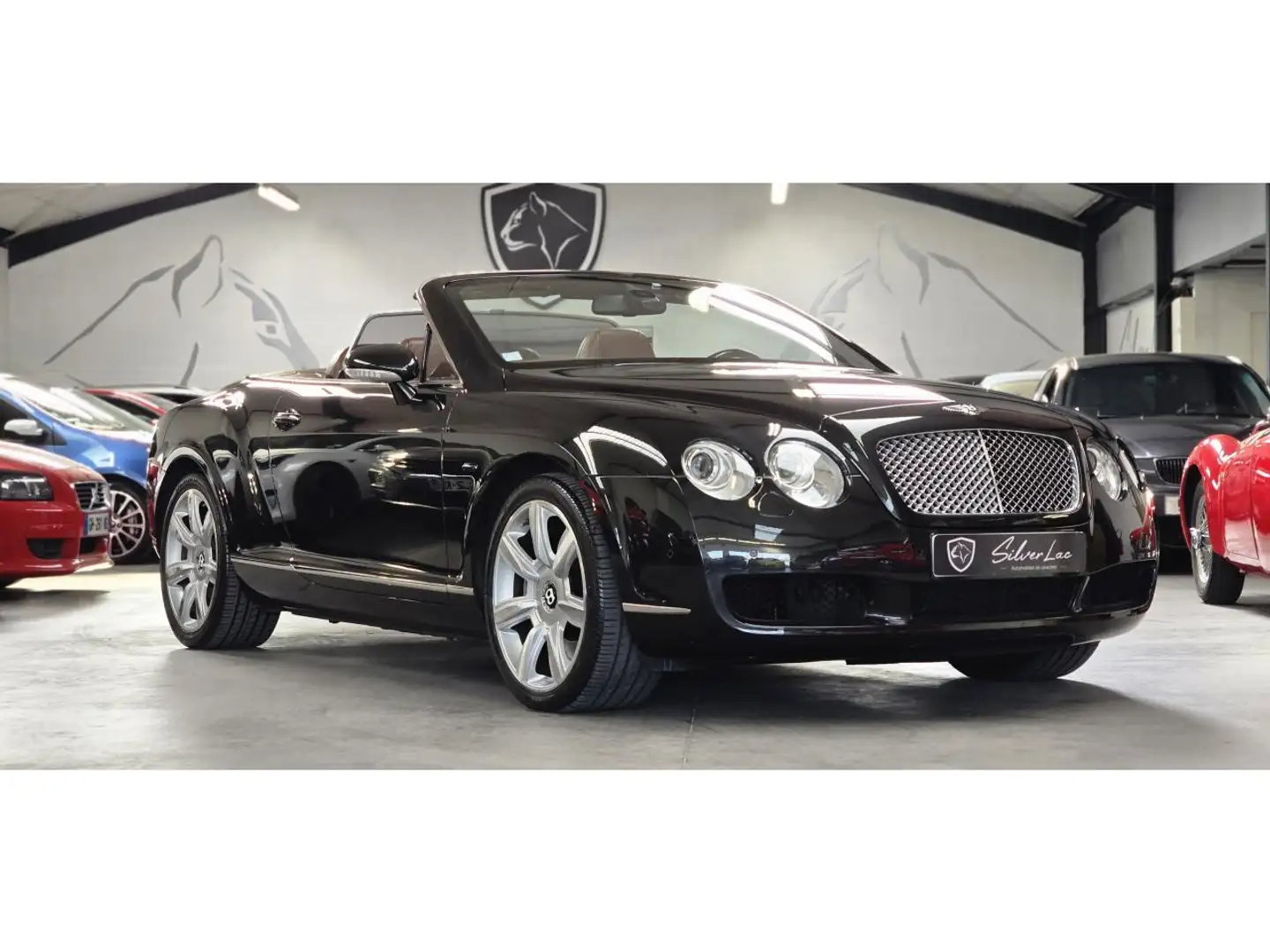 Bentley Continental Continental GTC Cabriolet 6.0i W12 - BVA Noir - 1