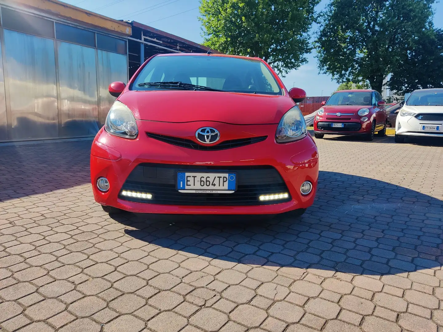 Toyota Aygo Aygo I 2012 5p 1.0 Orange connect (tobasco) Rosso - 2