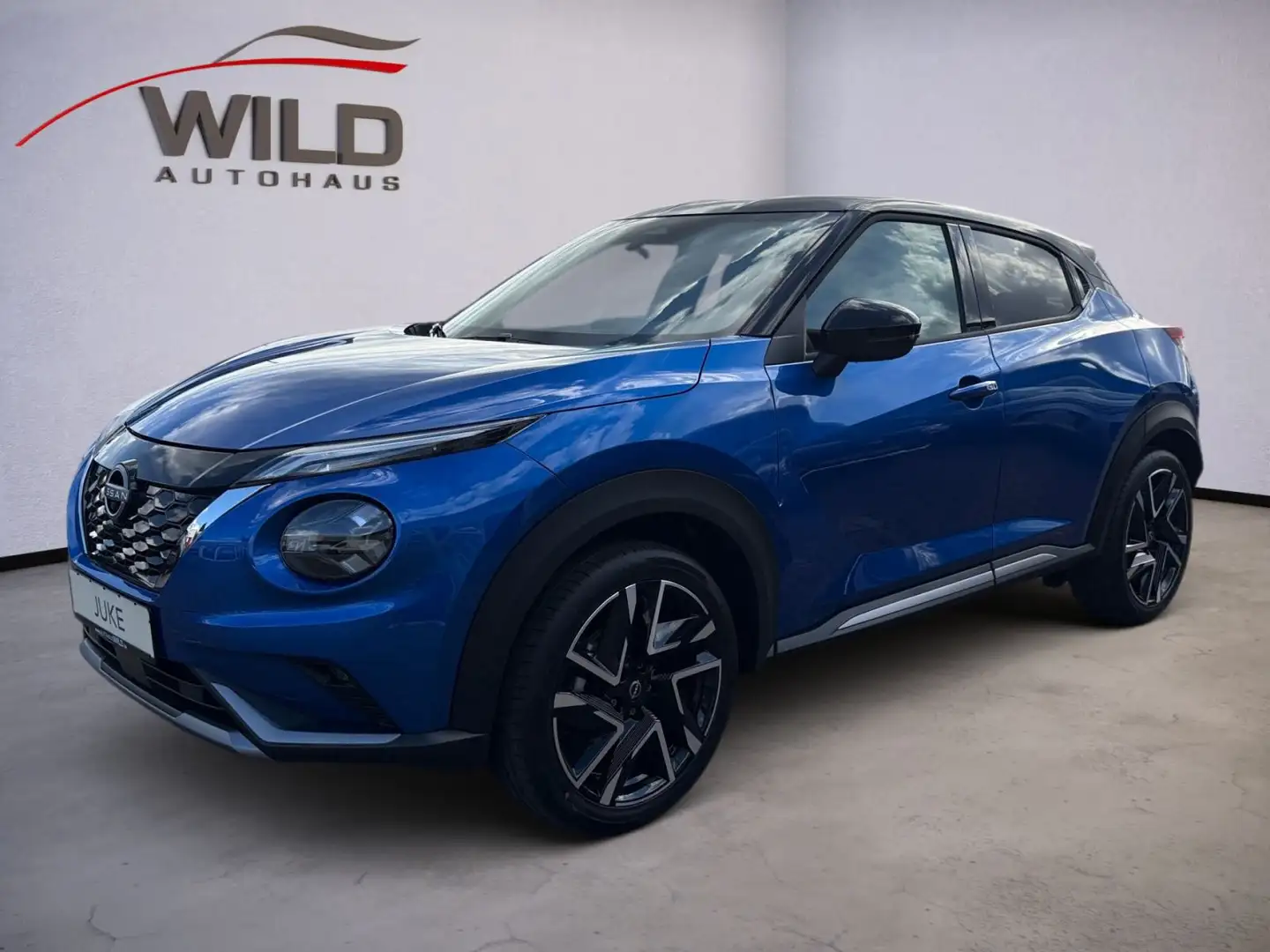 Nissan Juke 1.6 HV N-Design LED Sitzheizung Tech-Paket Blau - 2