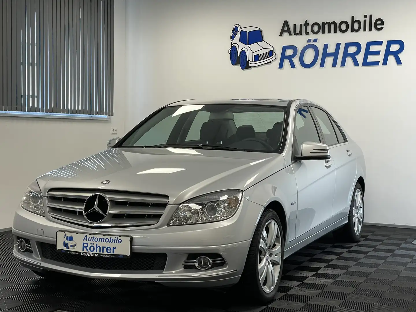 Mercedes-Benz C 180 Kompressor Automatik Avantgarde 1.Hand Silber - 1