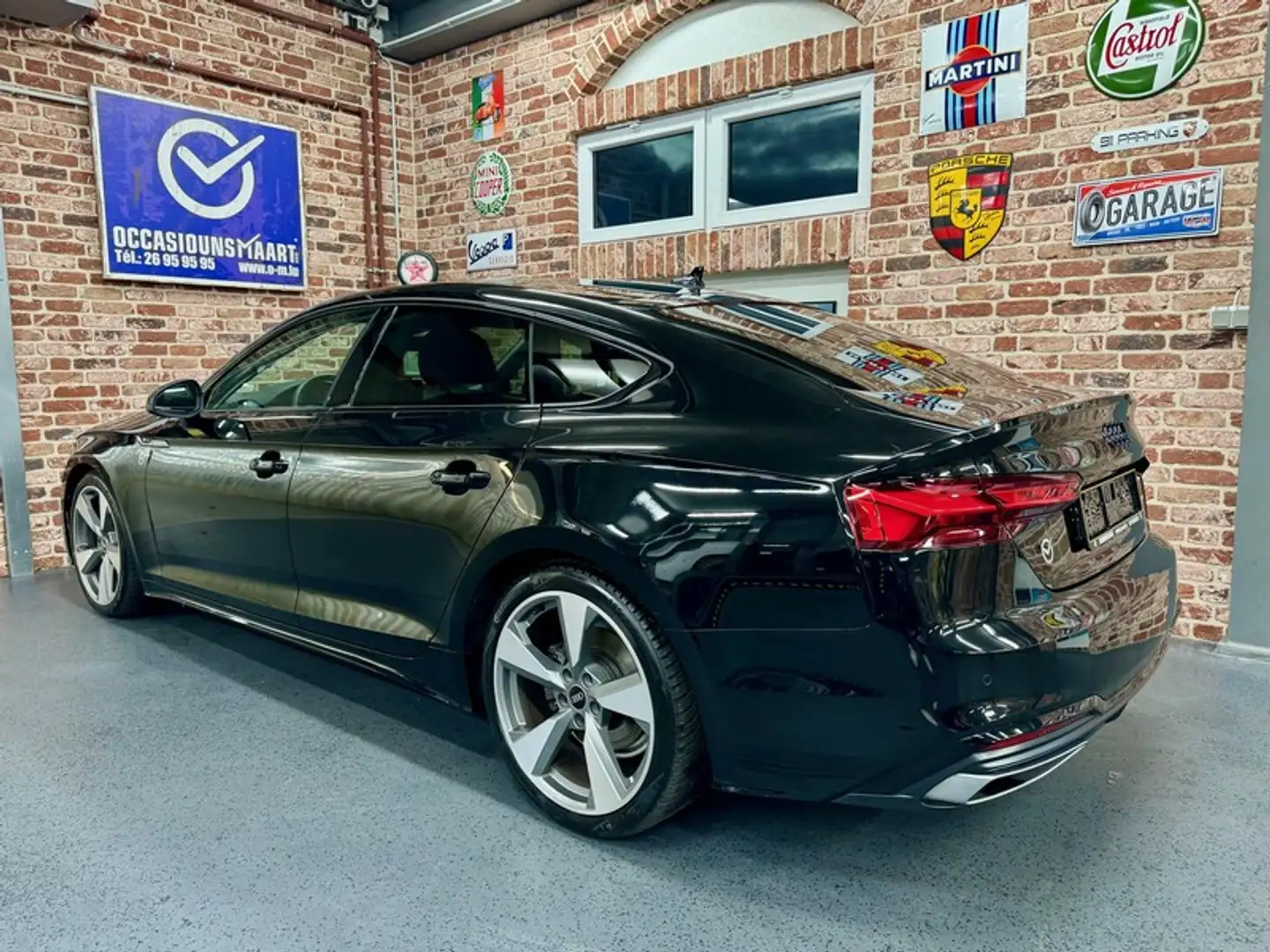 Audi A5 A5 Sportback 40 TDI 2.0 204cv Auto S-LINE Zwart - 2