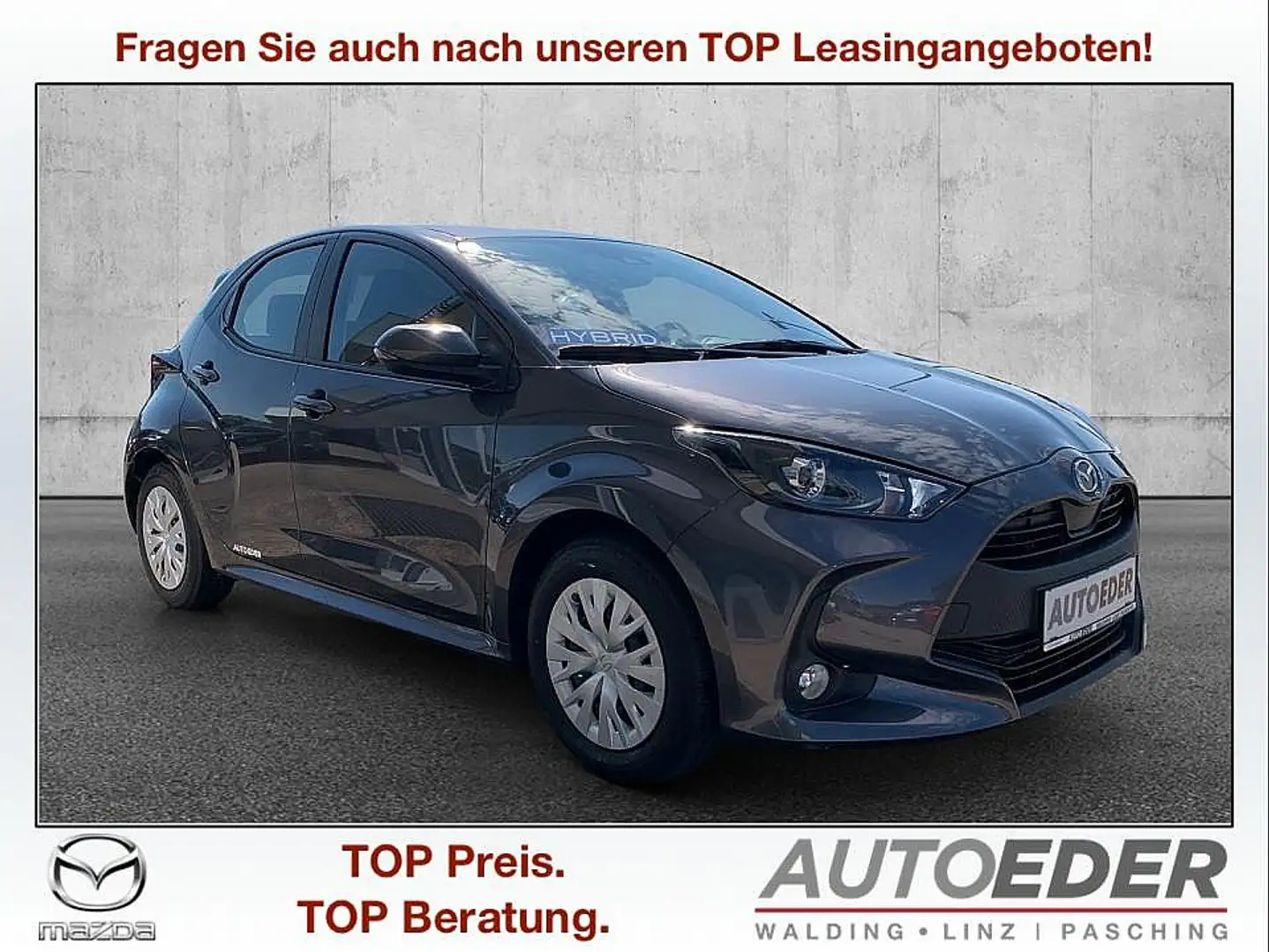Mazda 2 Hybrid Schräghecklimousine Grau - 1