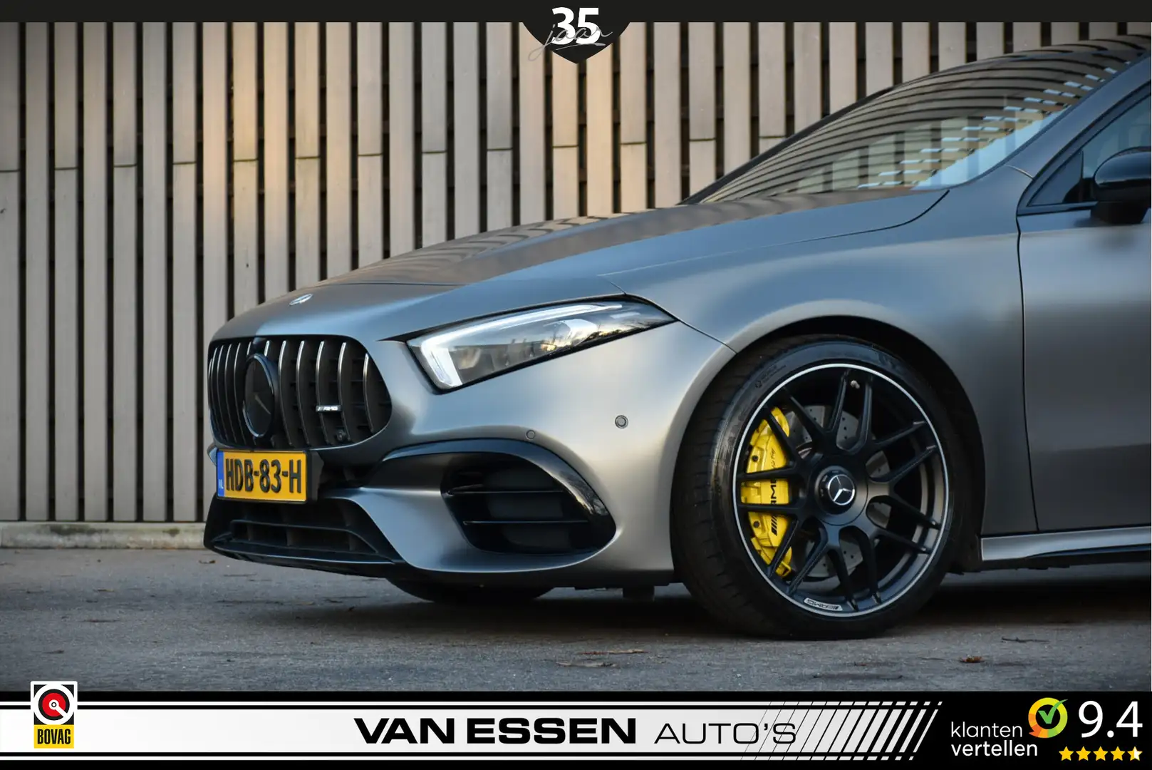 Mercedes-Benz A 45 AMG S 4MATIC+ Premium Plus Pano Burmester Head-Up 360- Gris - 2