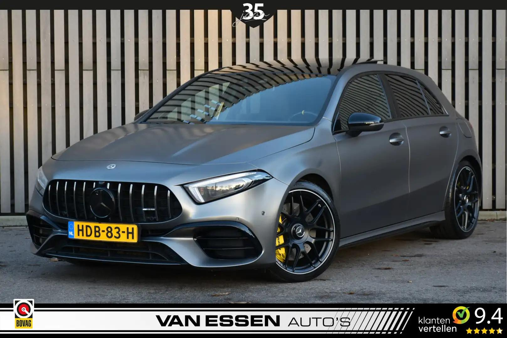 Mercedes-Benz A 45 AMG S 4MATIC+ Premium Plus Pano Burmester Head-Up 360- Gris - 1