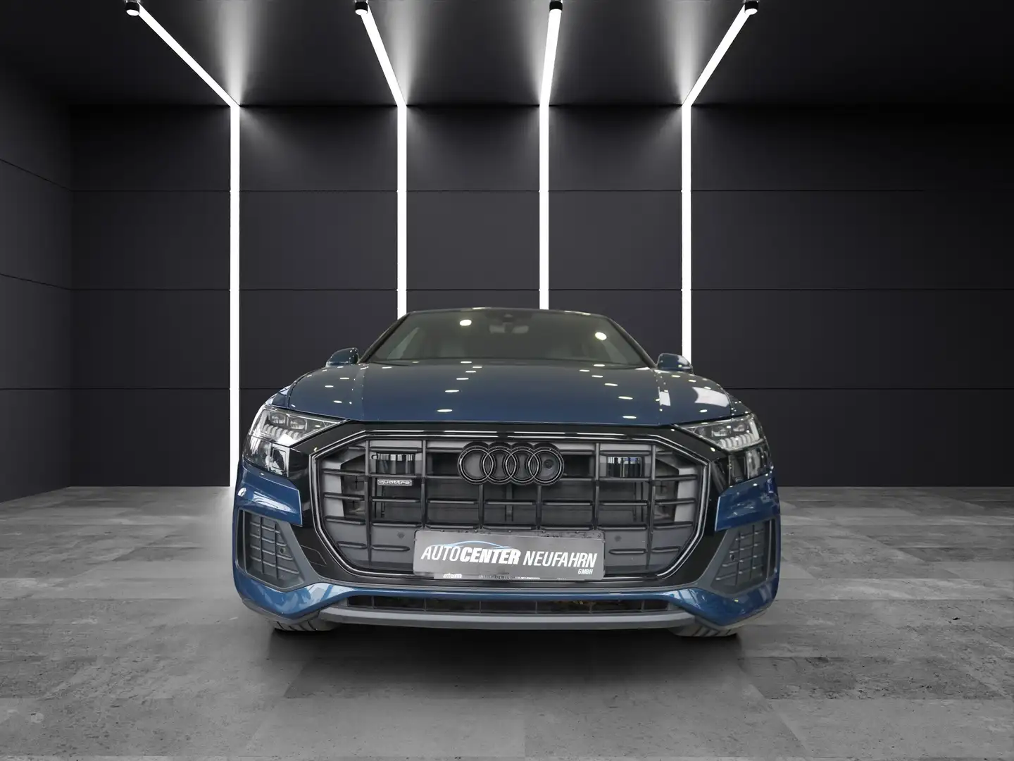 Audi Q8 S LINE SPORT+ALLRADLENKUNG+MATRIX-LED-SWFSCHE Blau - 2
