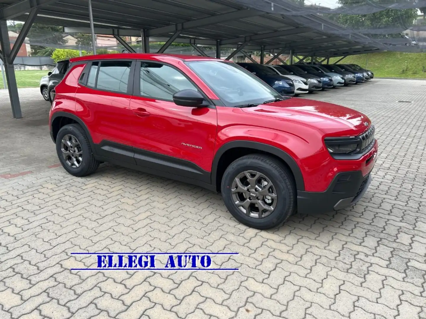 Jeep Avenger PROMO FINANZ 1.2 Turbo Longitude KM 0 Rosso - 1