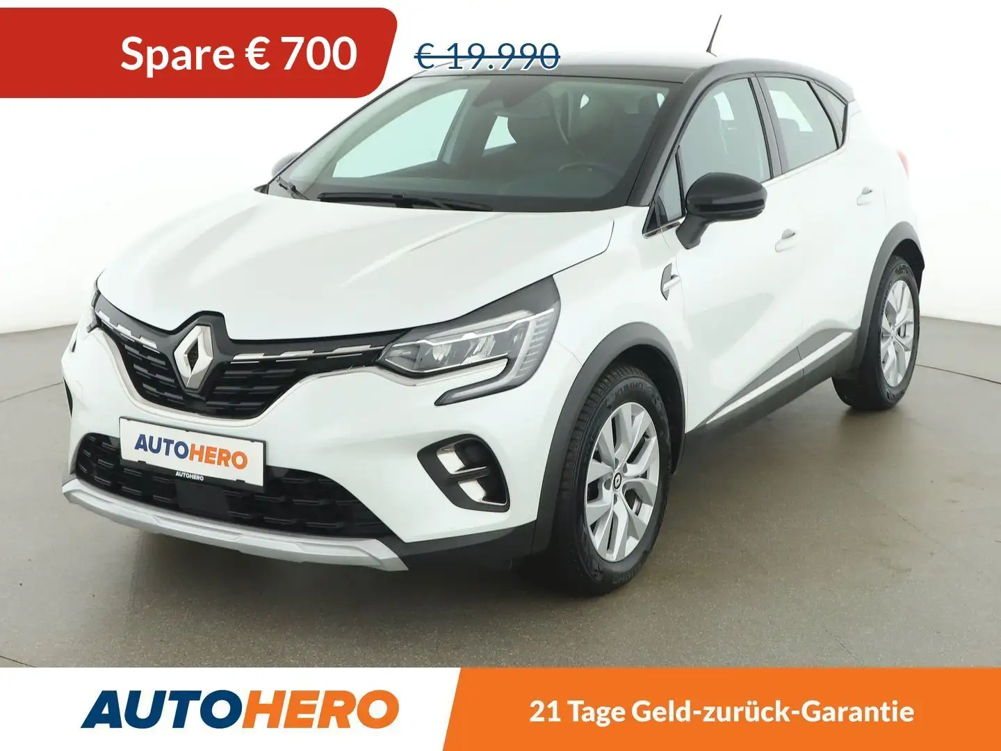 Renault Captur 1.3 TCe Intens *LED*SPUR* Weiß - 1