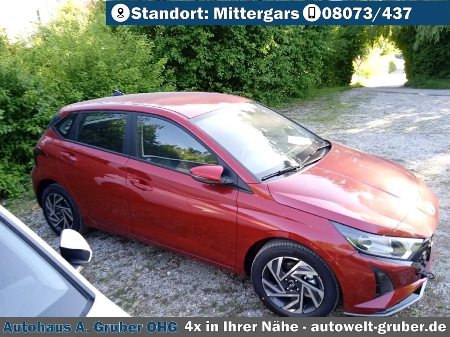 Hyundai i20 Automatik Trend +  Navigationspaket+Klimaautomatik Rouge - 2