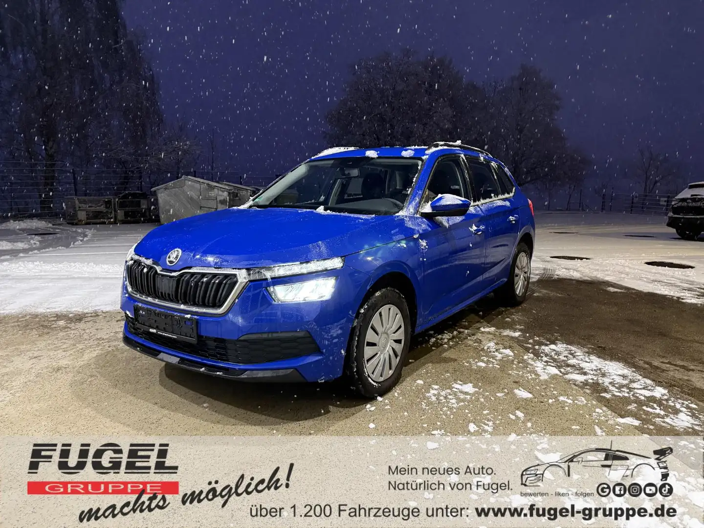 Skoda Kamiq 1.0 TSI Active LED|SHZ Blau - 1