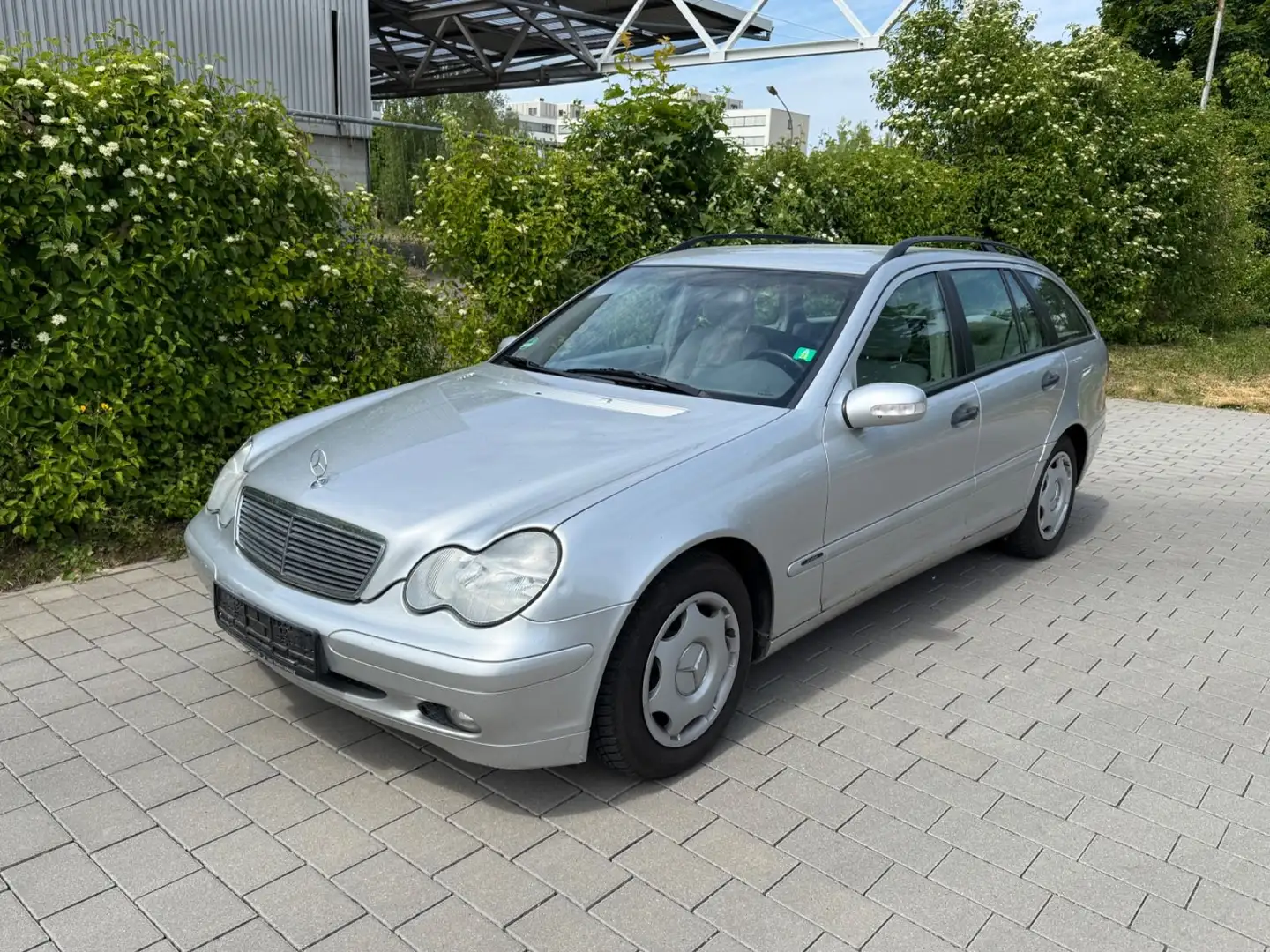 Mercedes-Benz C 200 C -Klasse T-Modell C 200 T Kompressor*TÜV Silber - 2