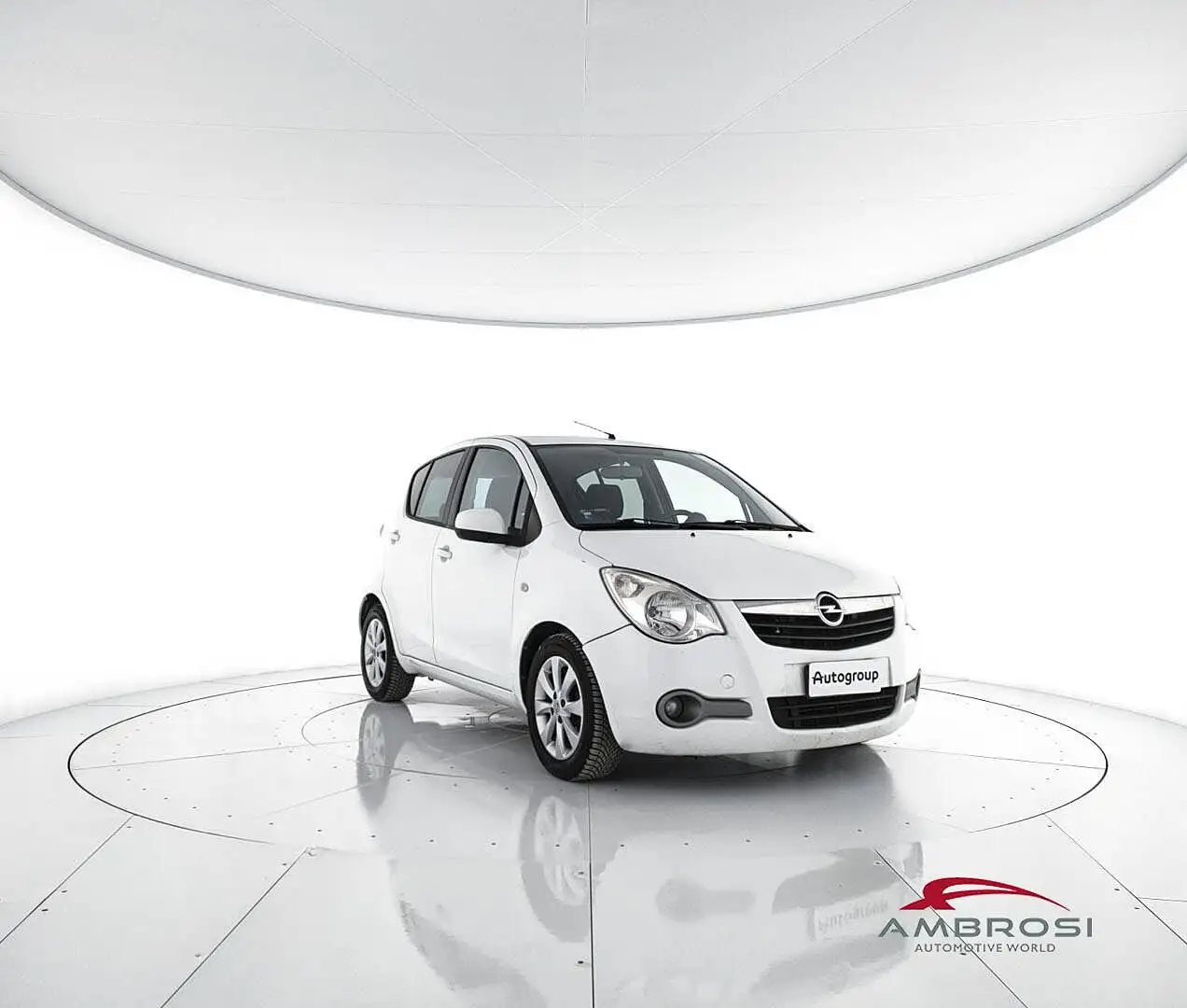 Opel Agila 1.2 16V 94 CV Elective Blanc - 2
