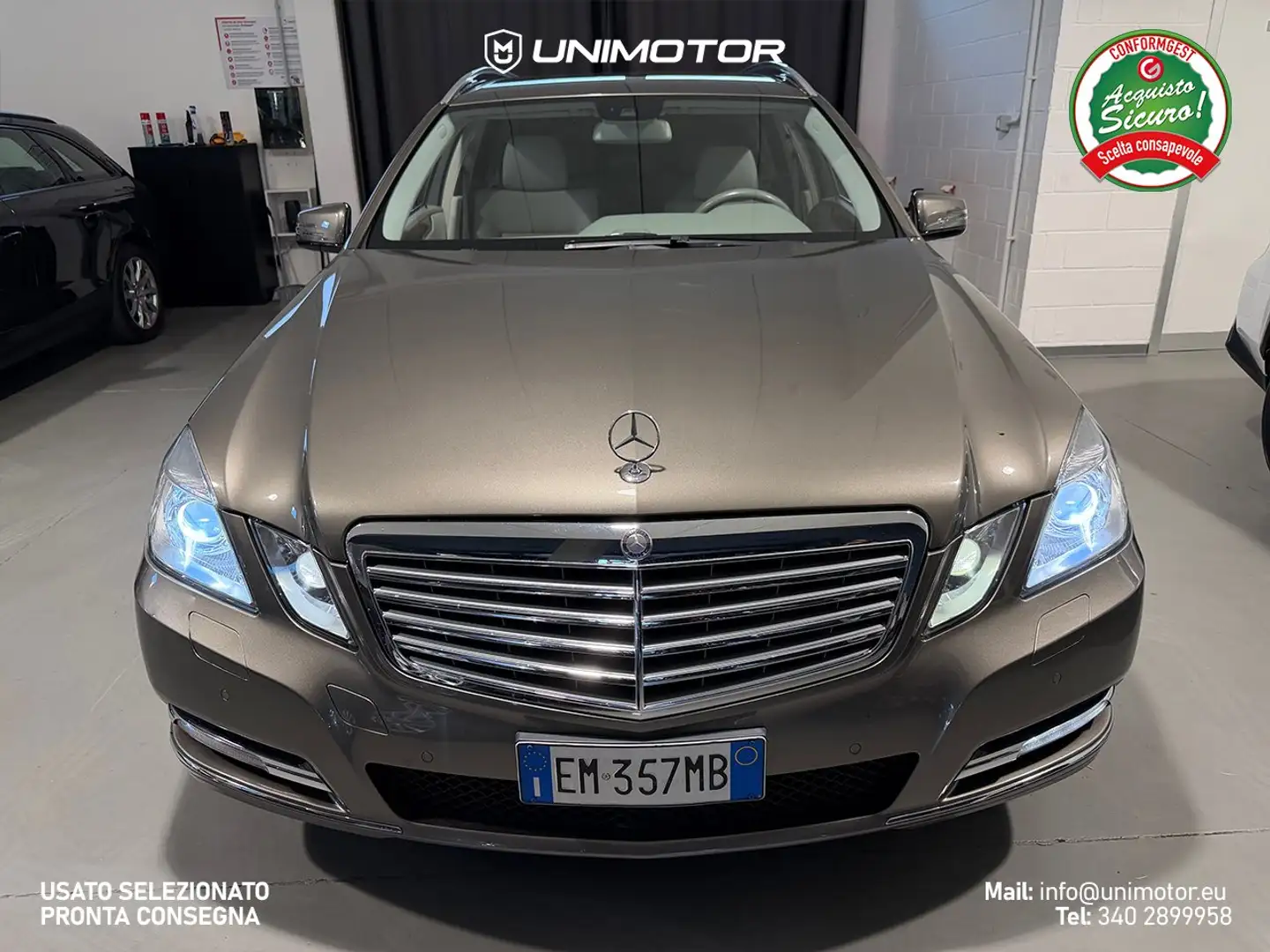 Mercedes-Benz E 220 E 220 CDI SW Avantgarde 170cv Automatic W212 Gris - 2