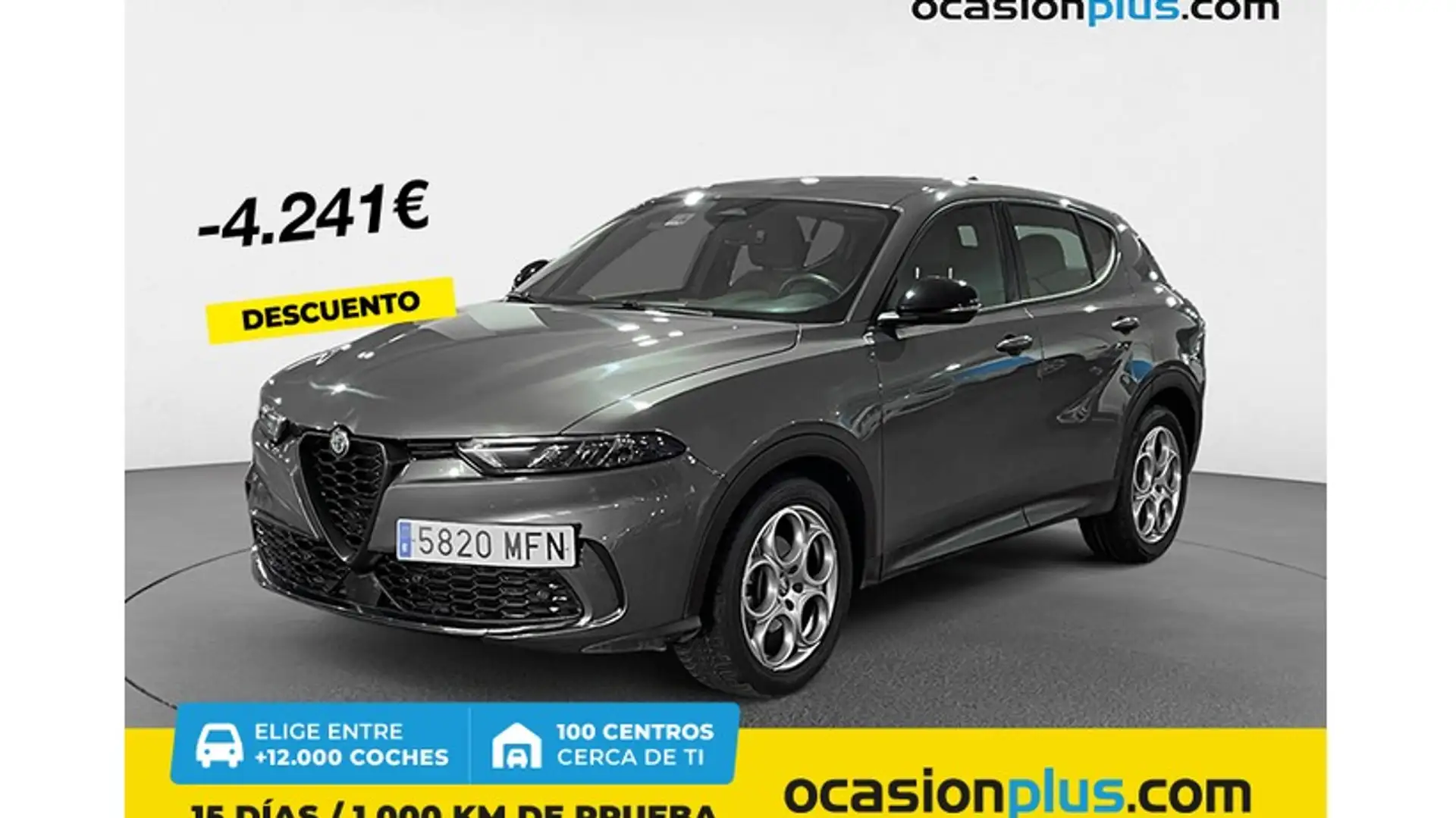 Alfa Romeo Tonale 1.5 MHEV Sprint FWD Gris - 1