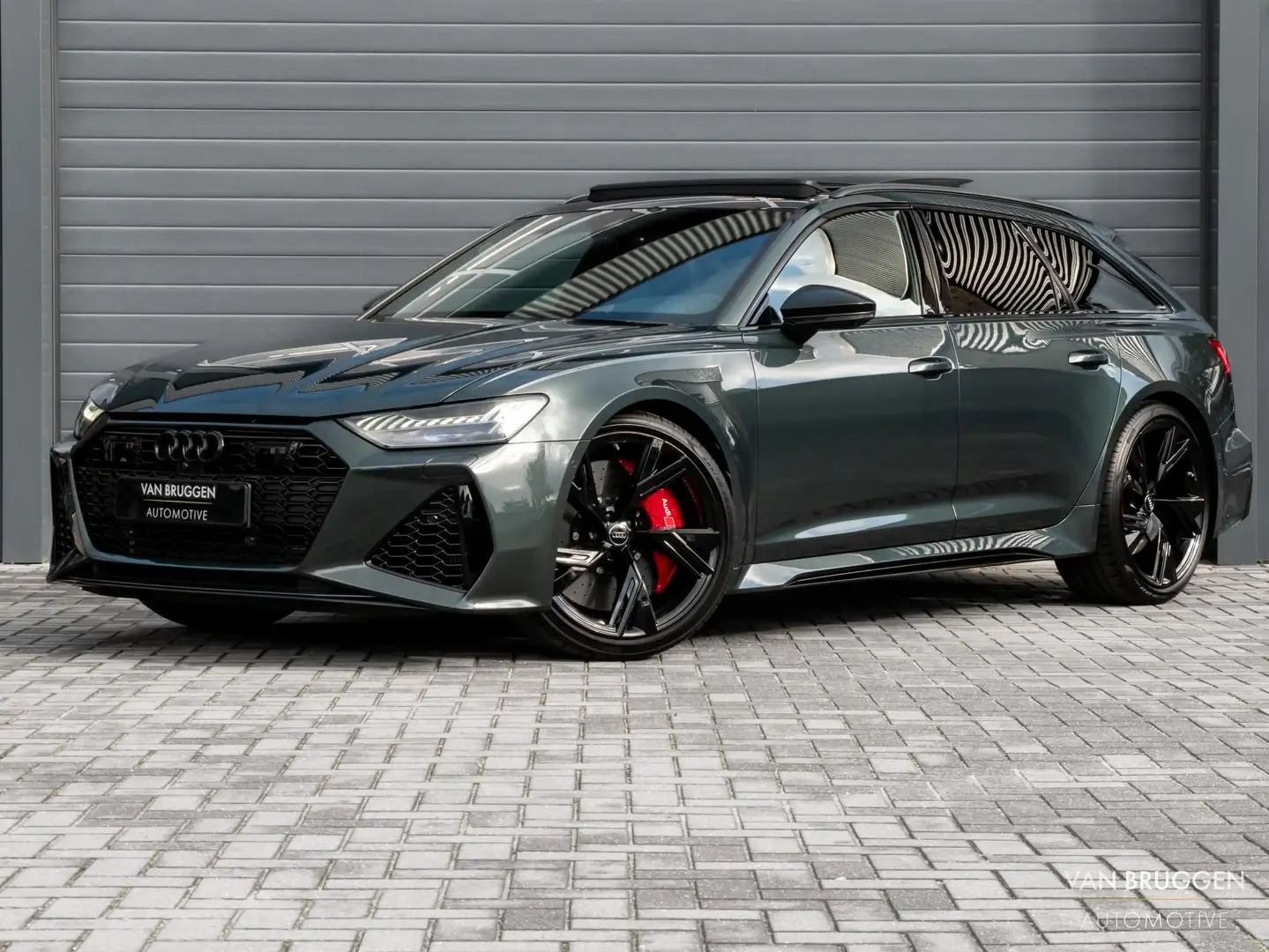 Audi RS6 4.0 V8 Pano Keramisch 305* Trekhaak Glascoating Ca Groen - 1