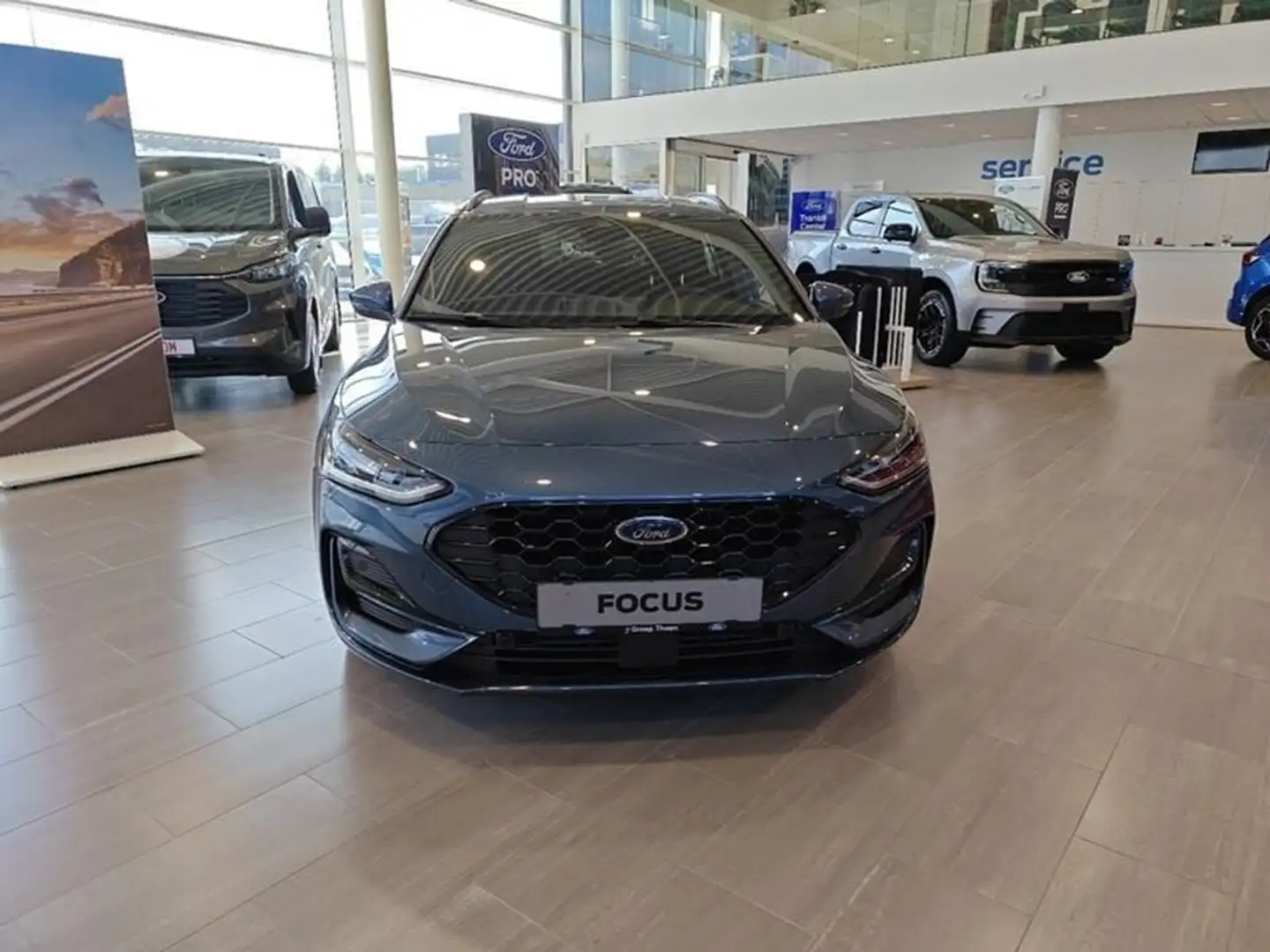 Ford Focus EcoBoost mHEV ST-Line X AUT Blu/Azzurro - 2