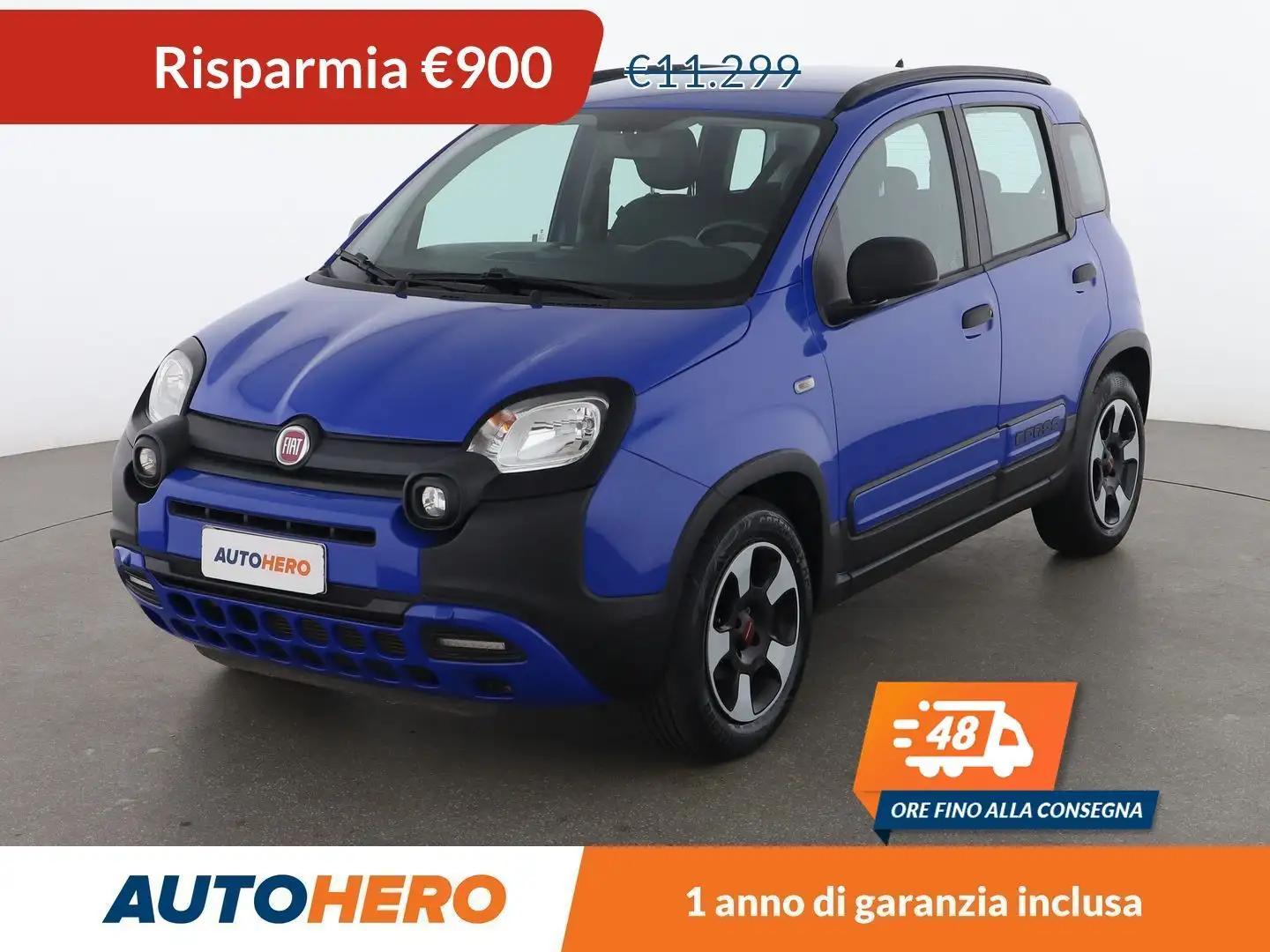 Fiat Panda 1.2 City Cross Kék - 1