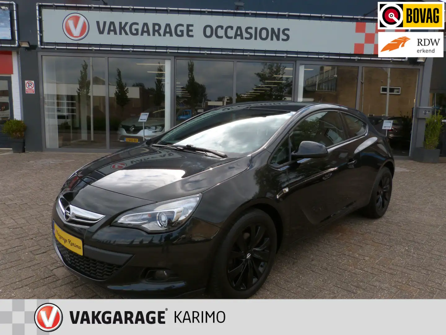 Opel Astra GTC 1.4 Turbo Sport Zwart - 1