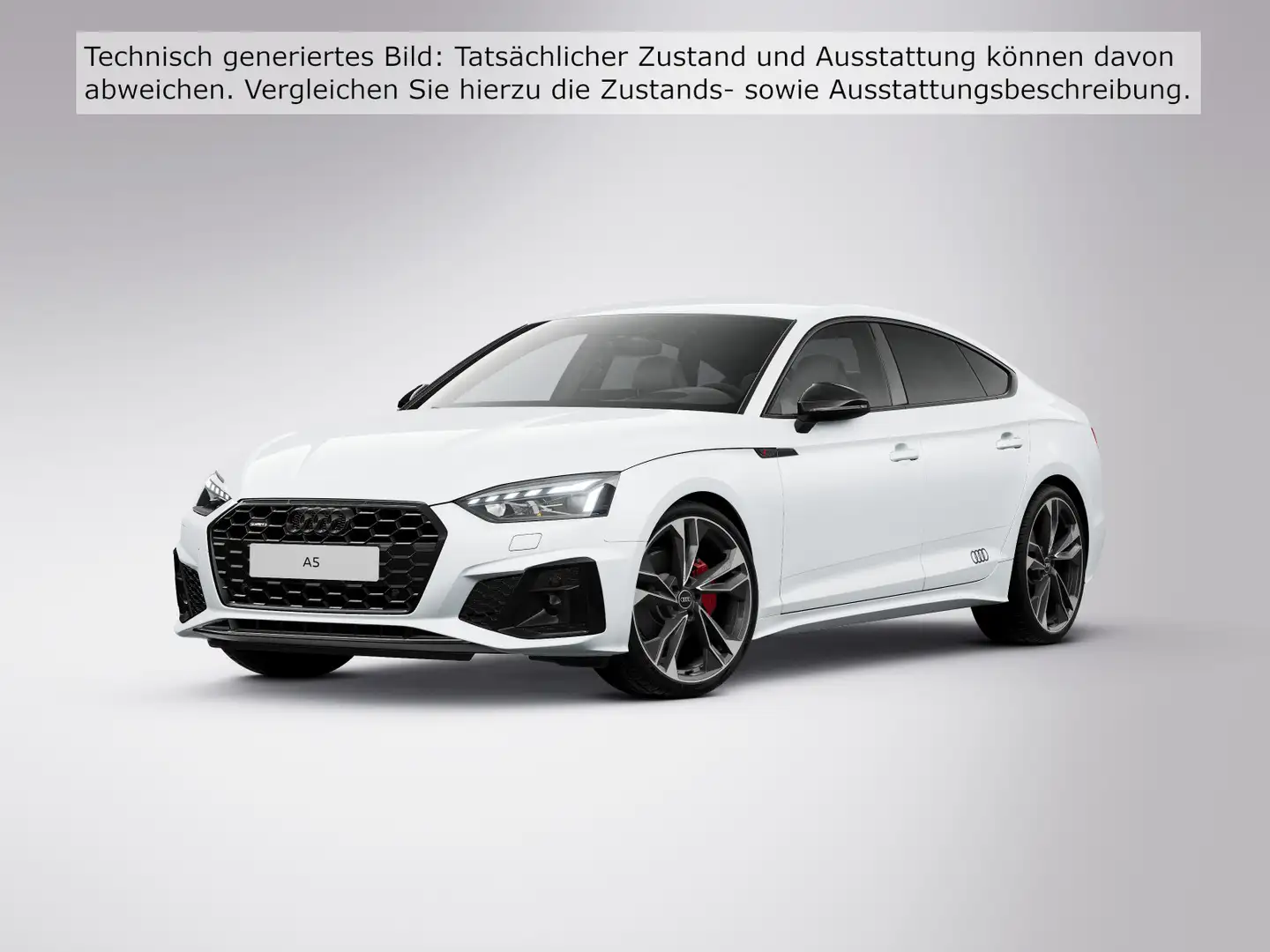 Audi A5 40 TSI Q S LINE COMPETITION PLUS LM Weiß - 2