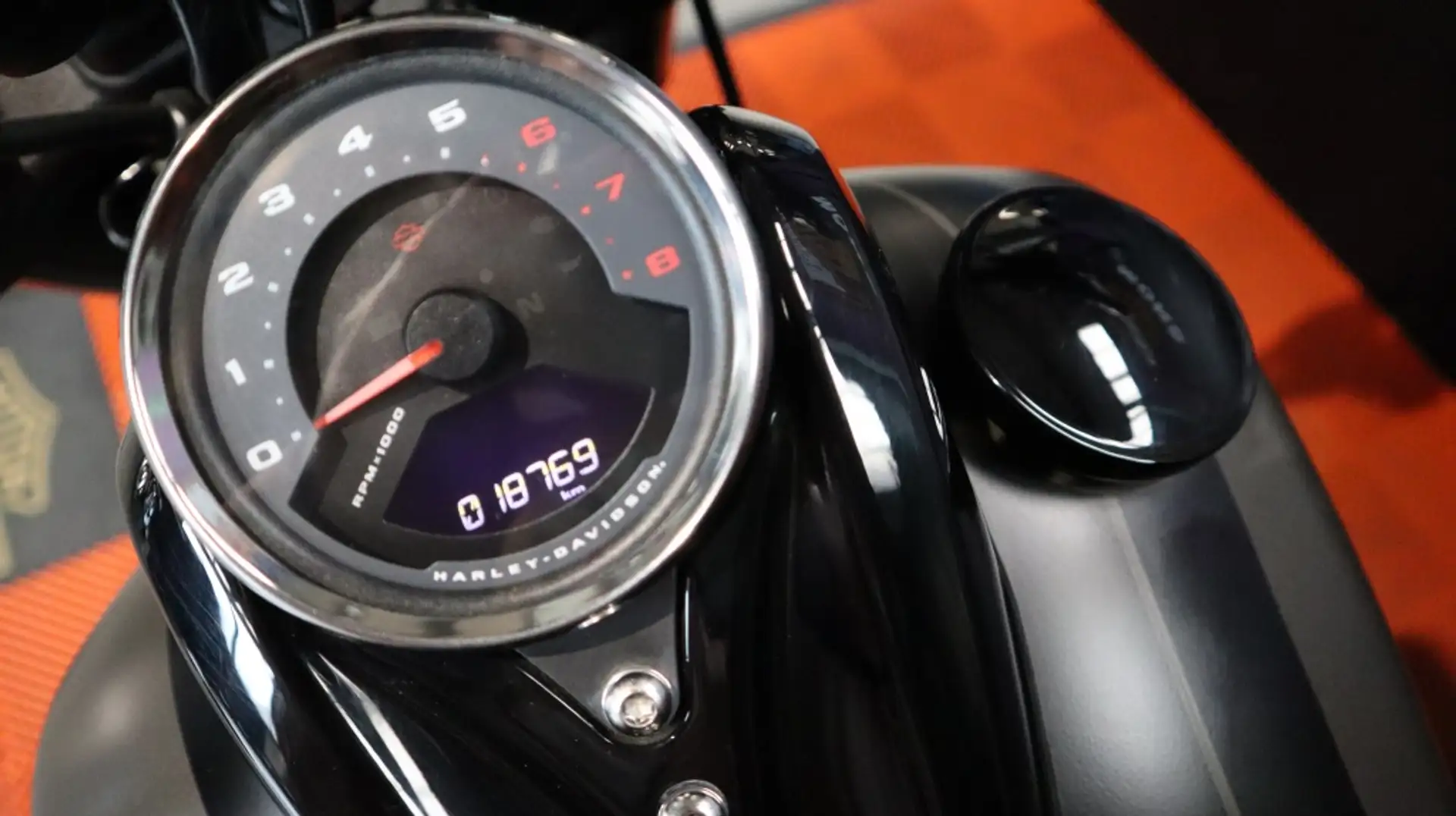 Harley-Davidson Fat Bob Chopper Gris - 2