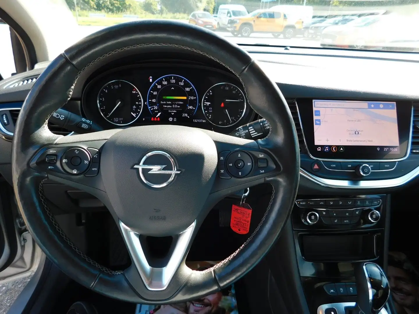 Opel Astra ASTRA K Sports Tourer 1.5D Aut.ELEGANCE+Navi+LED Zilver - 2