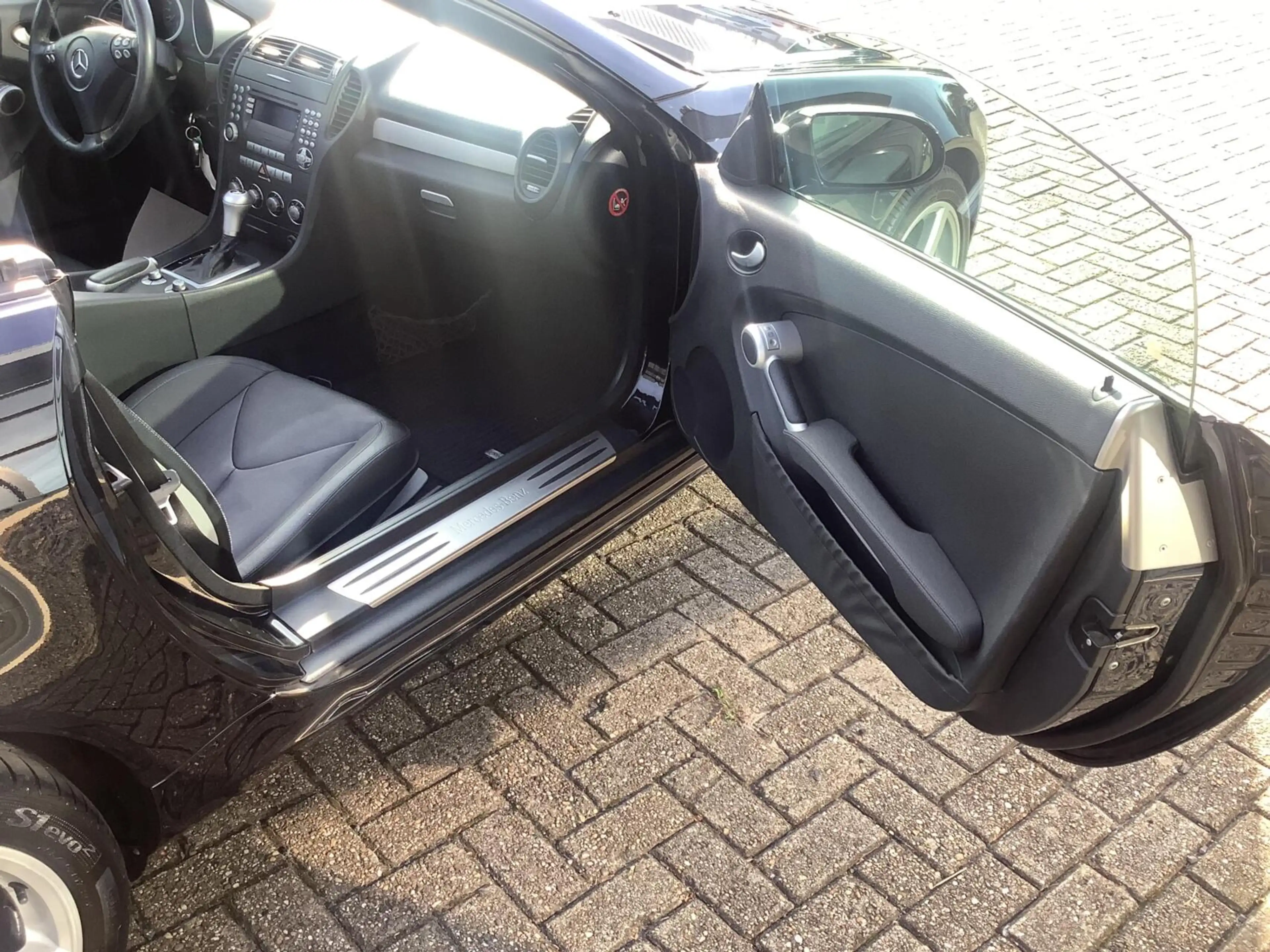 Mercedes-Benz SLK 200 K. Automaat, lederen bekleding, cruise — photo 15