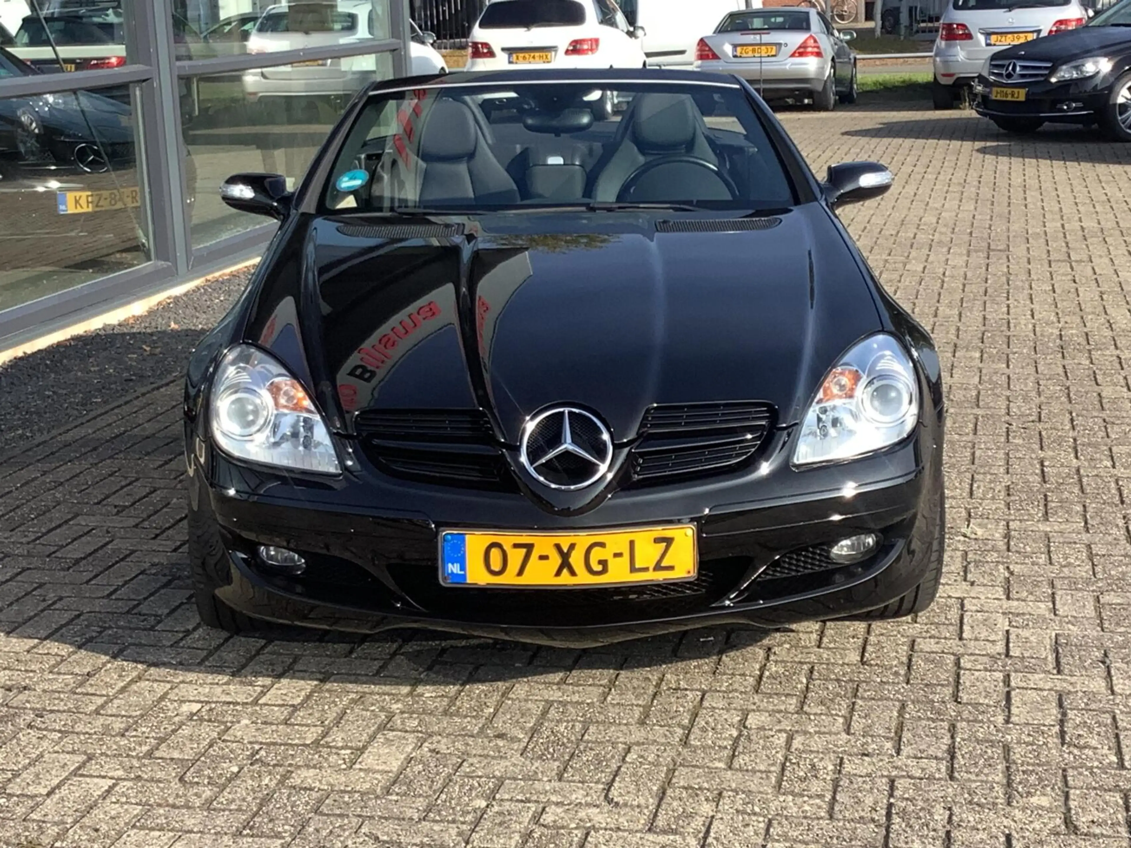 Mercedes-Benz SLK 200 K. Automaat, lederen bekleding, cruise — photo 2