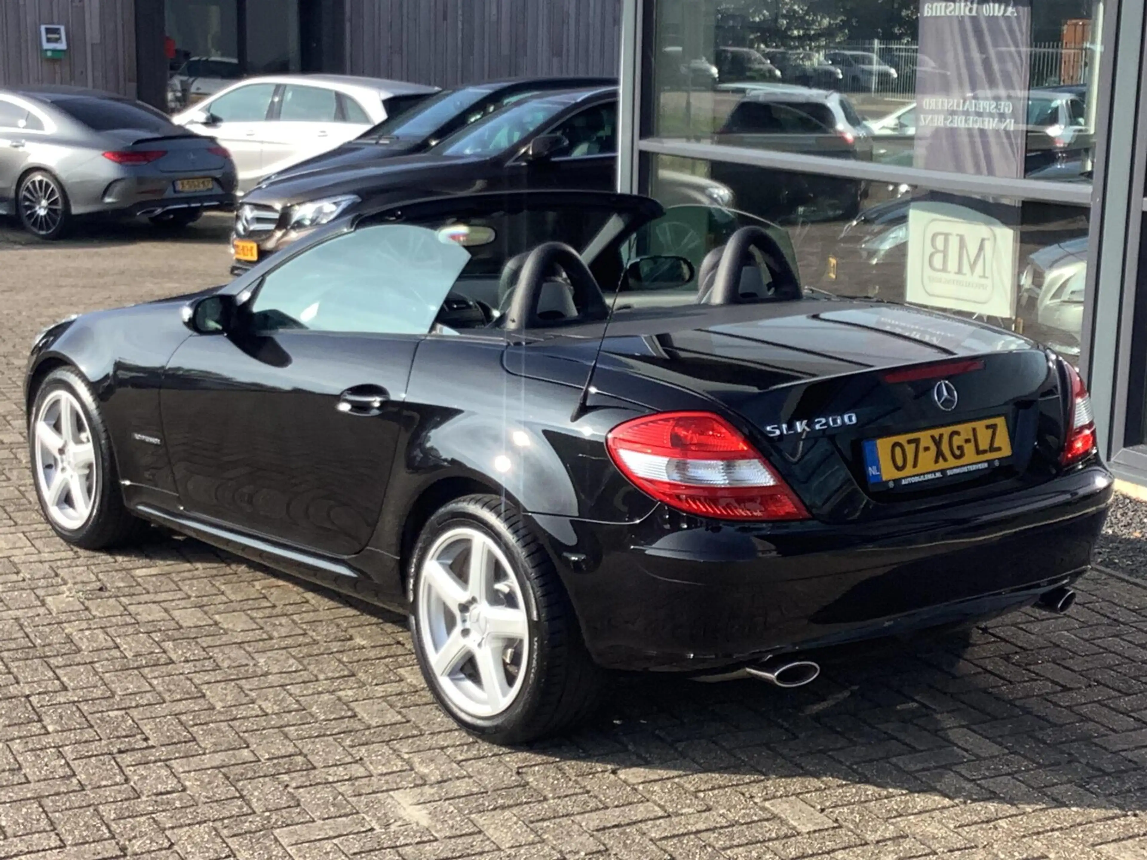 Mercedes-Benz SLK 200 K. Automaat, lederen bekleding, cruise — photo 11