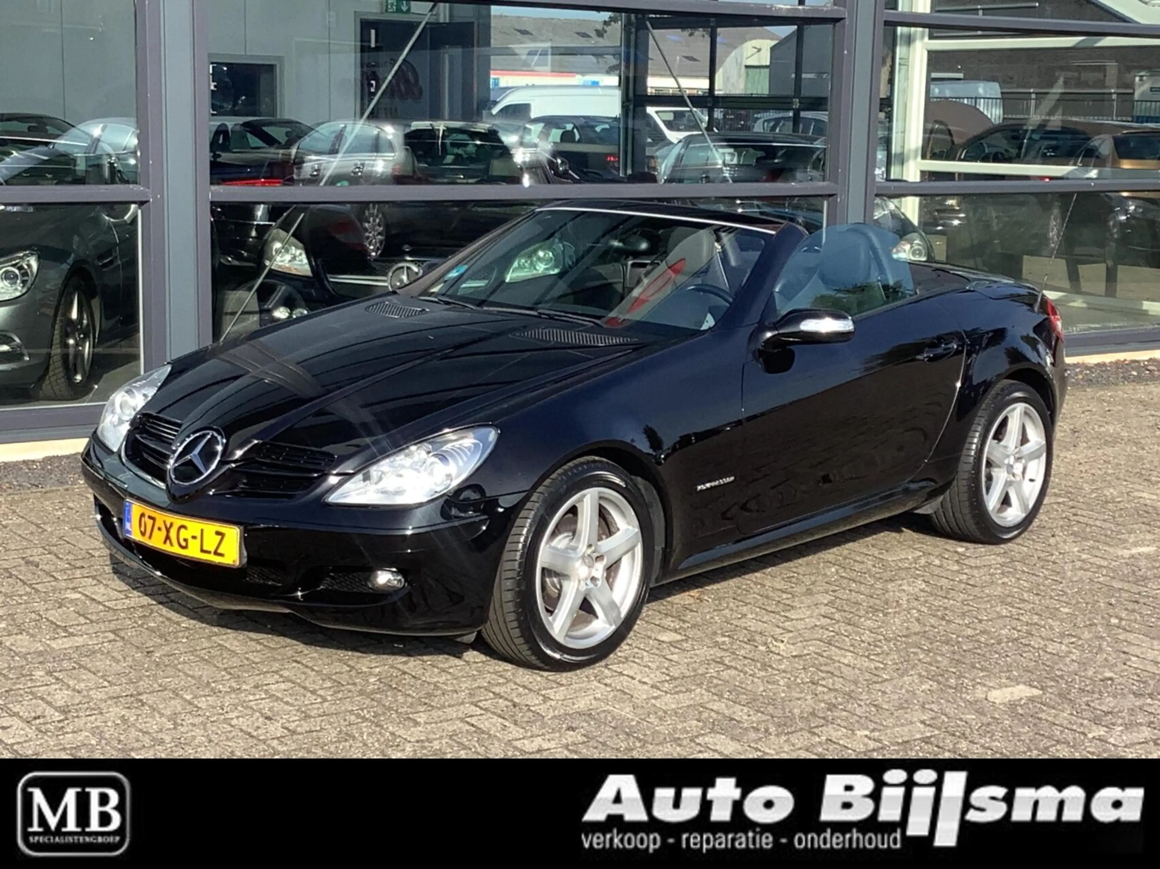 Mercedes-Benz SLK 200 K. Automaat, lederen bekleding, cruise
