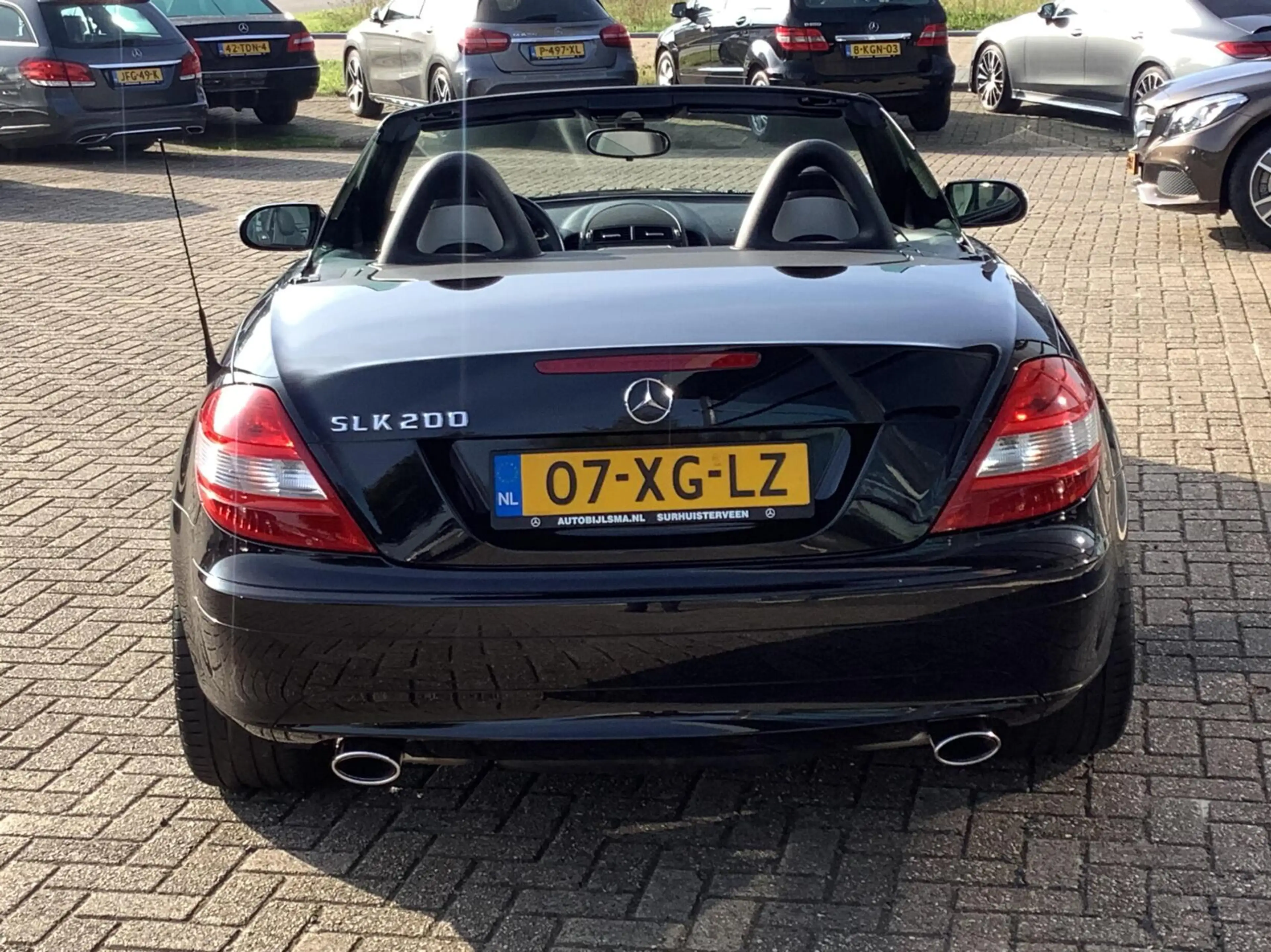 Mercedes-Benz SLK 200 K. Automaat, lederen bekleding, cruise — photo 10