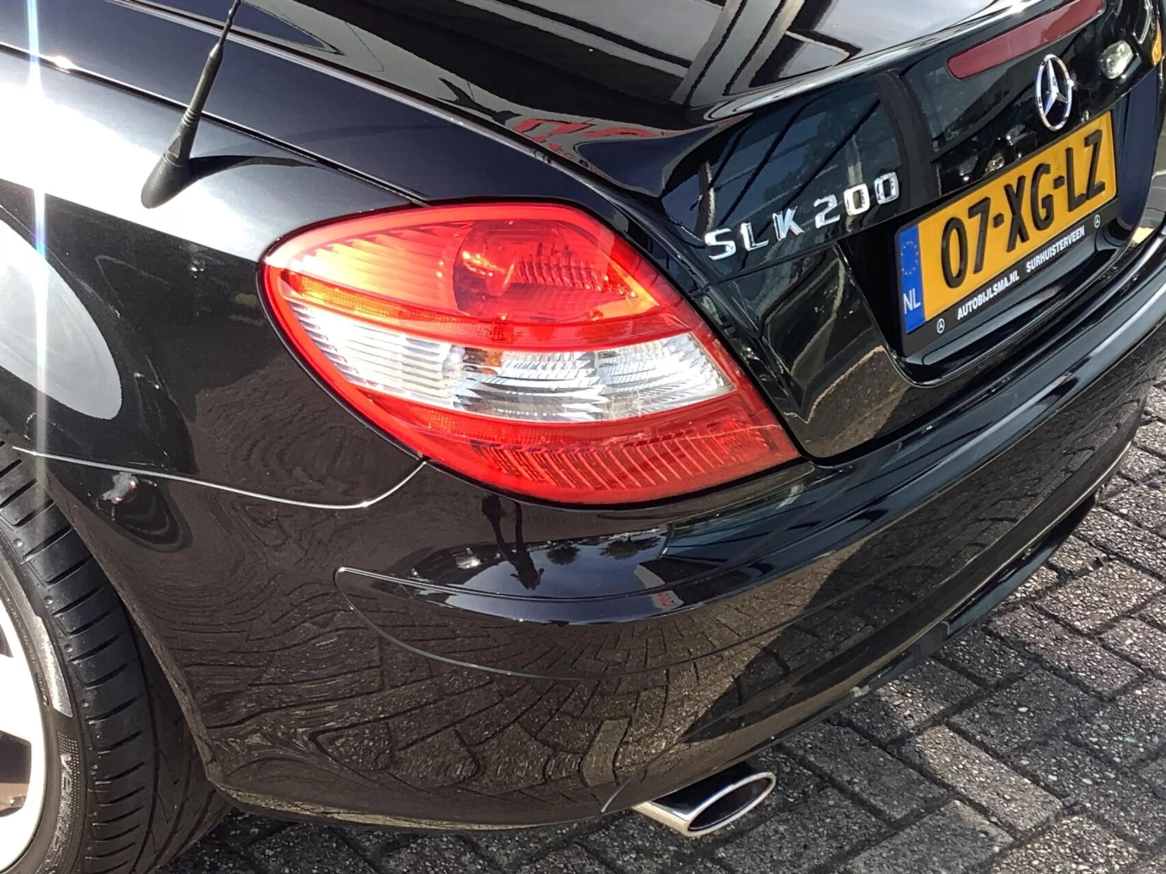 Mercedes-Benz SLK 200 K. Automaat, lederen bekleding, cruise — photo 12