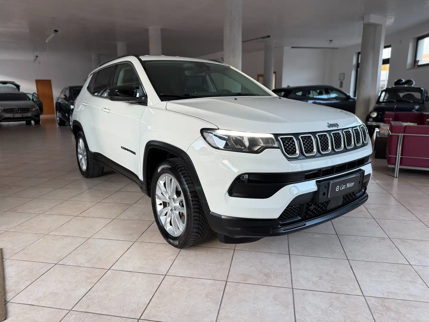 Jeep Compass Compass II 2021 1.3 turb t4 phev Business 4xe auto Bianco - 2