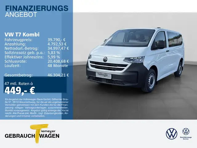Volkswagen T7 Kombi TDI GJR Navi ACC