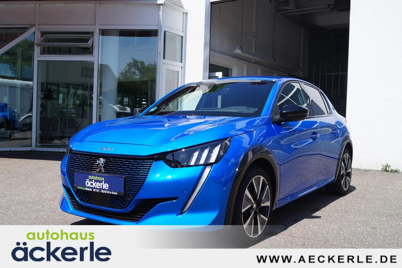 Peugeot 208 e- GT Elektro I Batteriezertifikat I City-Paket Pl Bleu - 1