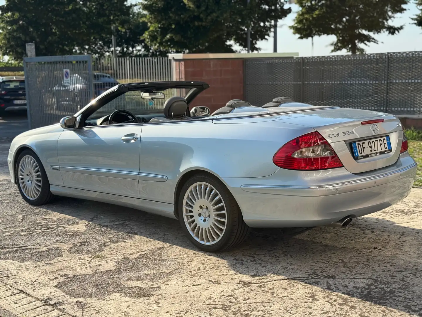 Mercedes-Benz CLK 320 CLK Cabriolet - A209 Cabrio cdi Avantgarde Gümüş rengi - 1
