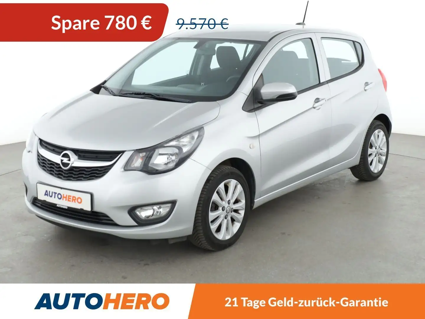 Opel Karl 1.0 120 Jahre Start/Stop*PDC*TEMPO*KLIMA*GARANTIE* Grau - 1