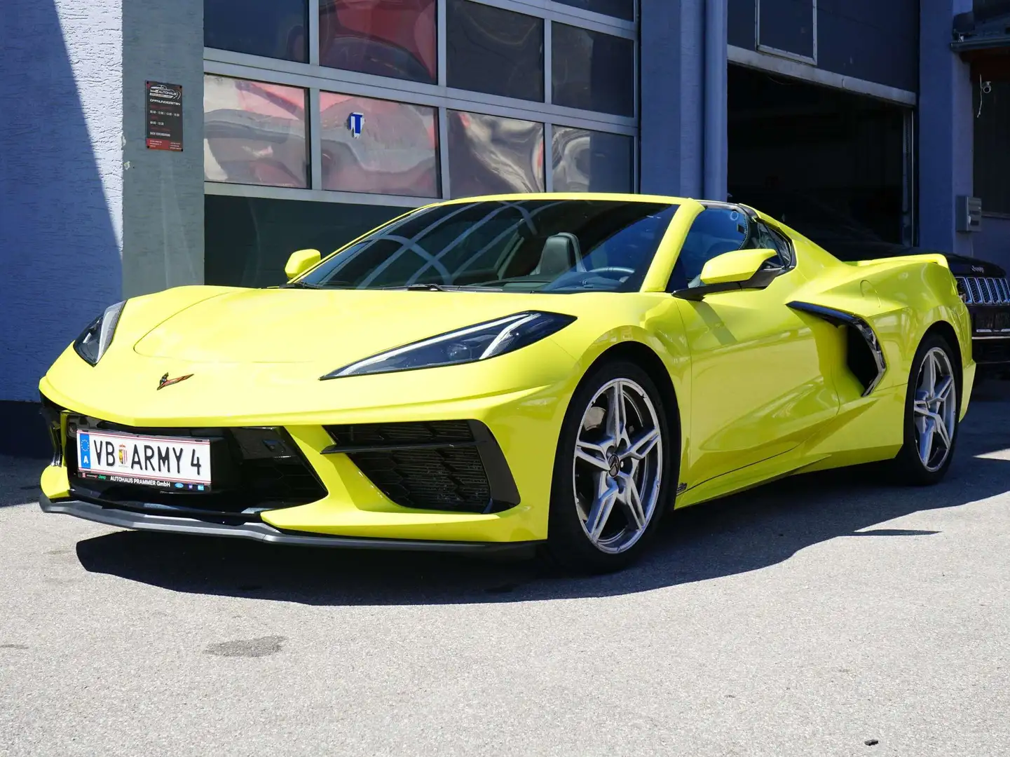 Corvette Stingray Chevrolet Corvette Stingray Gelb - 1