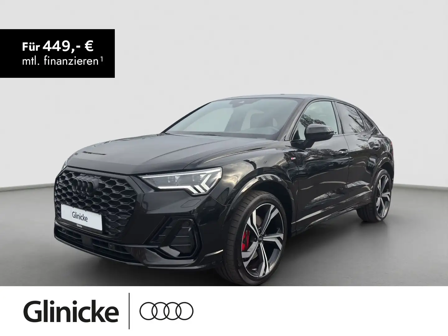 Audi Q3 45 TFSI quattro S line AHZV Standhe Schwarz - 1