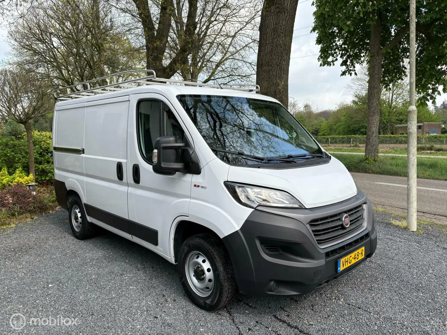 Fiat Ducato 30 2.3 L1/H1 Airco, imperiaal (47.000 KM NAP) Weiß - 2