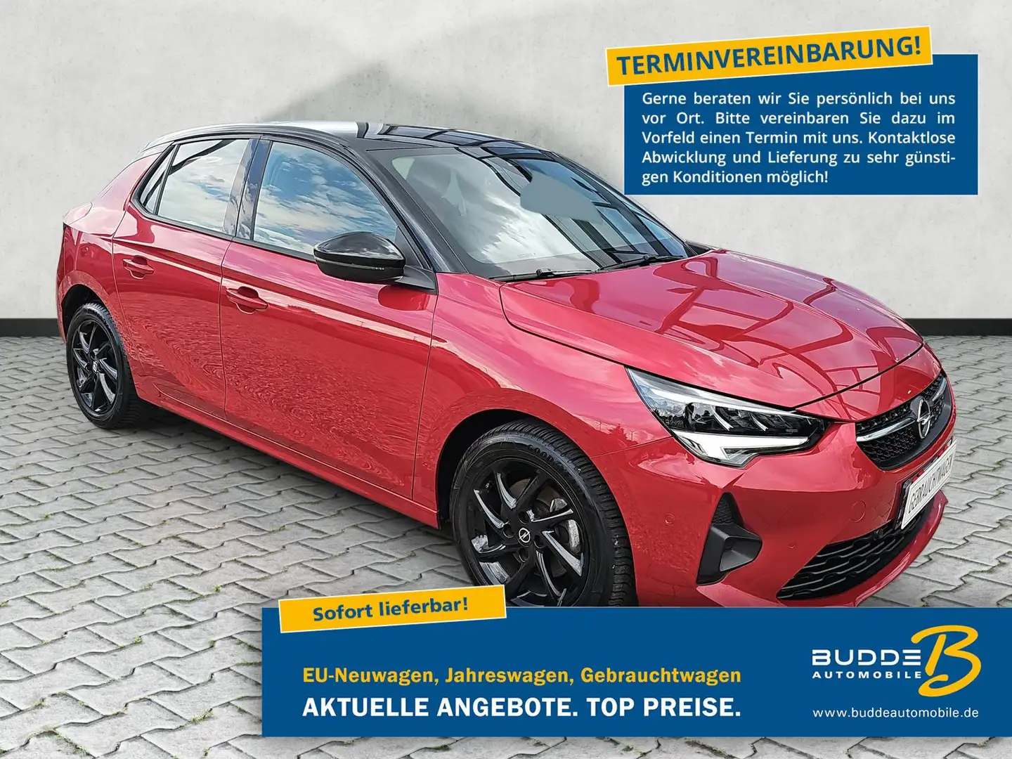 Opel Corsa 1.2 GS 5türig Kamera AndroidAuto u CarPlay Rot - 1