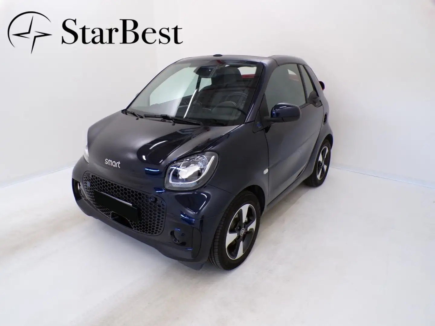 smart forTwo EQ  Cabrio 22kw *capote bordeaux  *Paris blue* Blu/Azzurro - 1