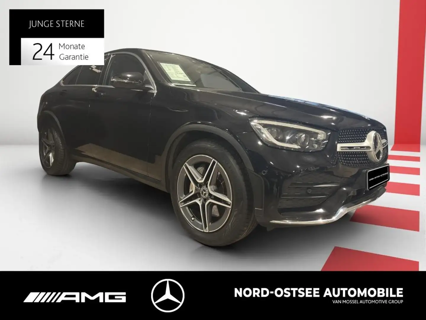Mercedes-Benz GLC 220 d 4M AMG  HUD KAMERA MULTIBEAM NAVI 9G Noir - 2